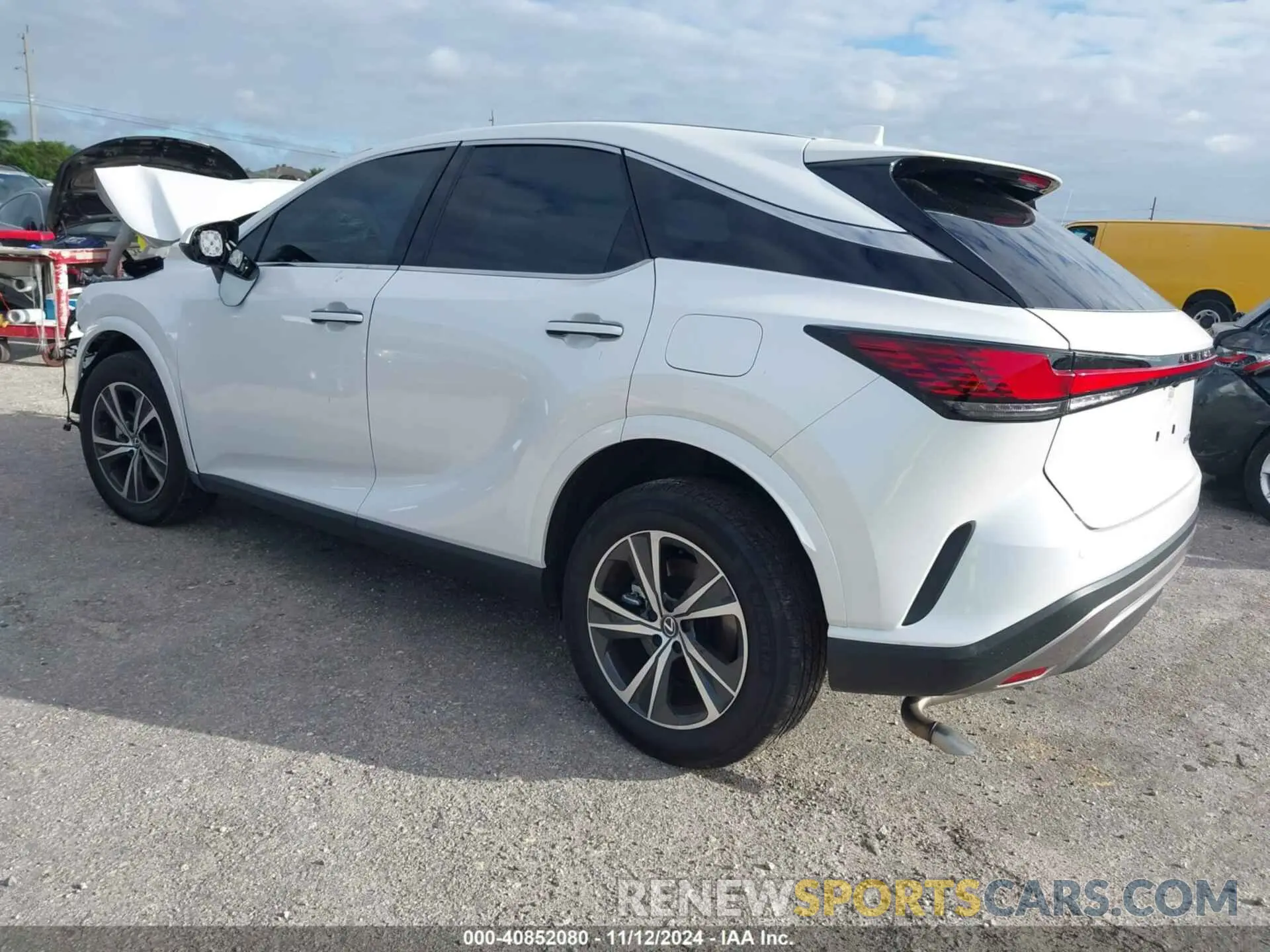 3 Фотография поврежденного автомобиля 2T2BAMBA4RC047453 LEXUS RX 350 2024