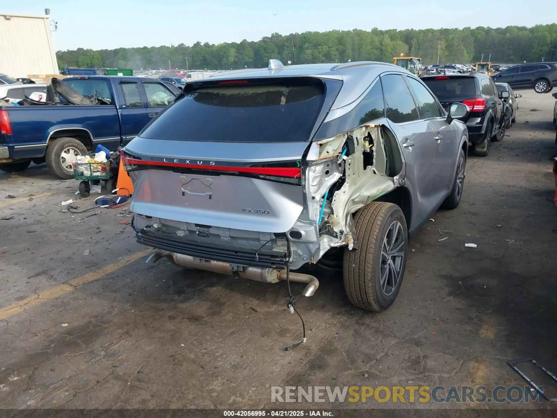 4 Photograph of a damaged car 2T2BAMBA4RC050076 LEXUS RX 350 2024