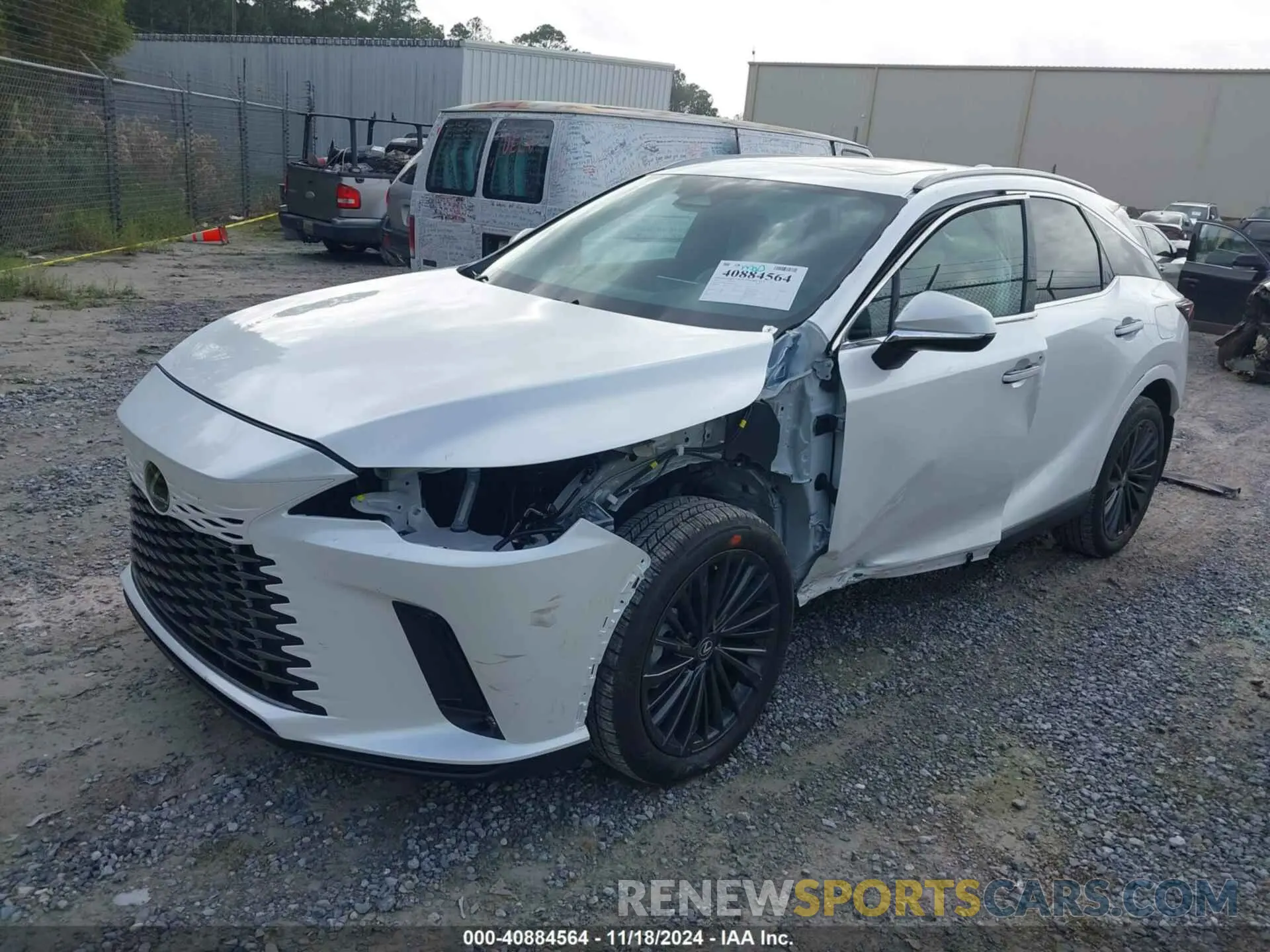 2 Фотография поврежденного автомобиля 2T2BAMBA9RC044337 LEXUS RX 350 2024