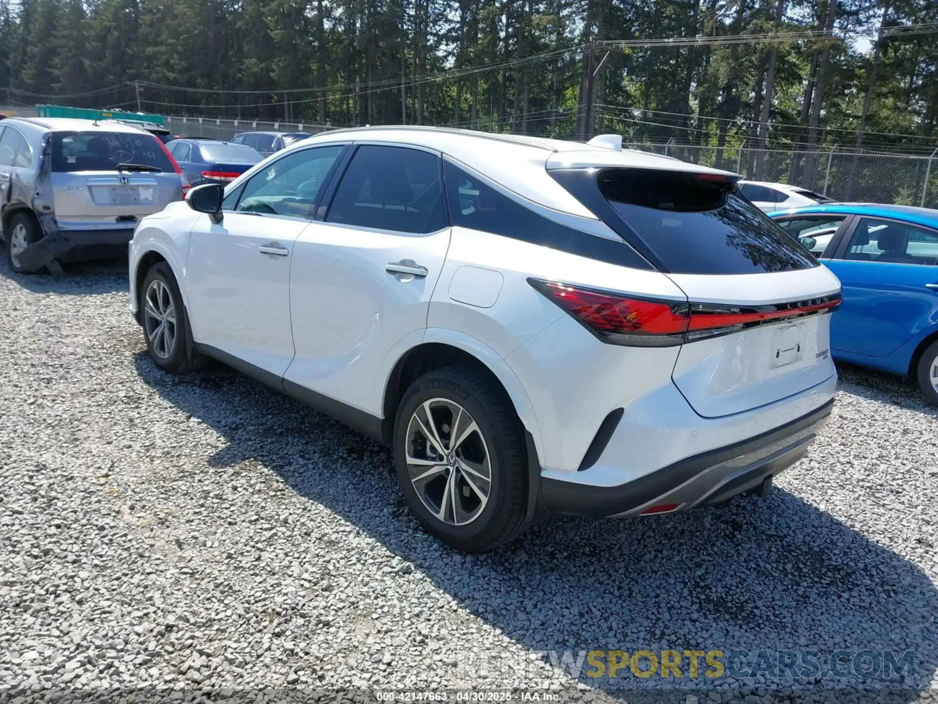 3 Фотография поврежденного автомобиля 2T2BAMCA1RC043570 LEXUS RX 350 2024