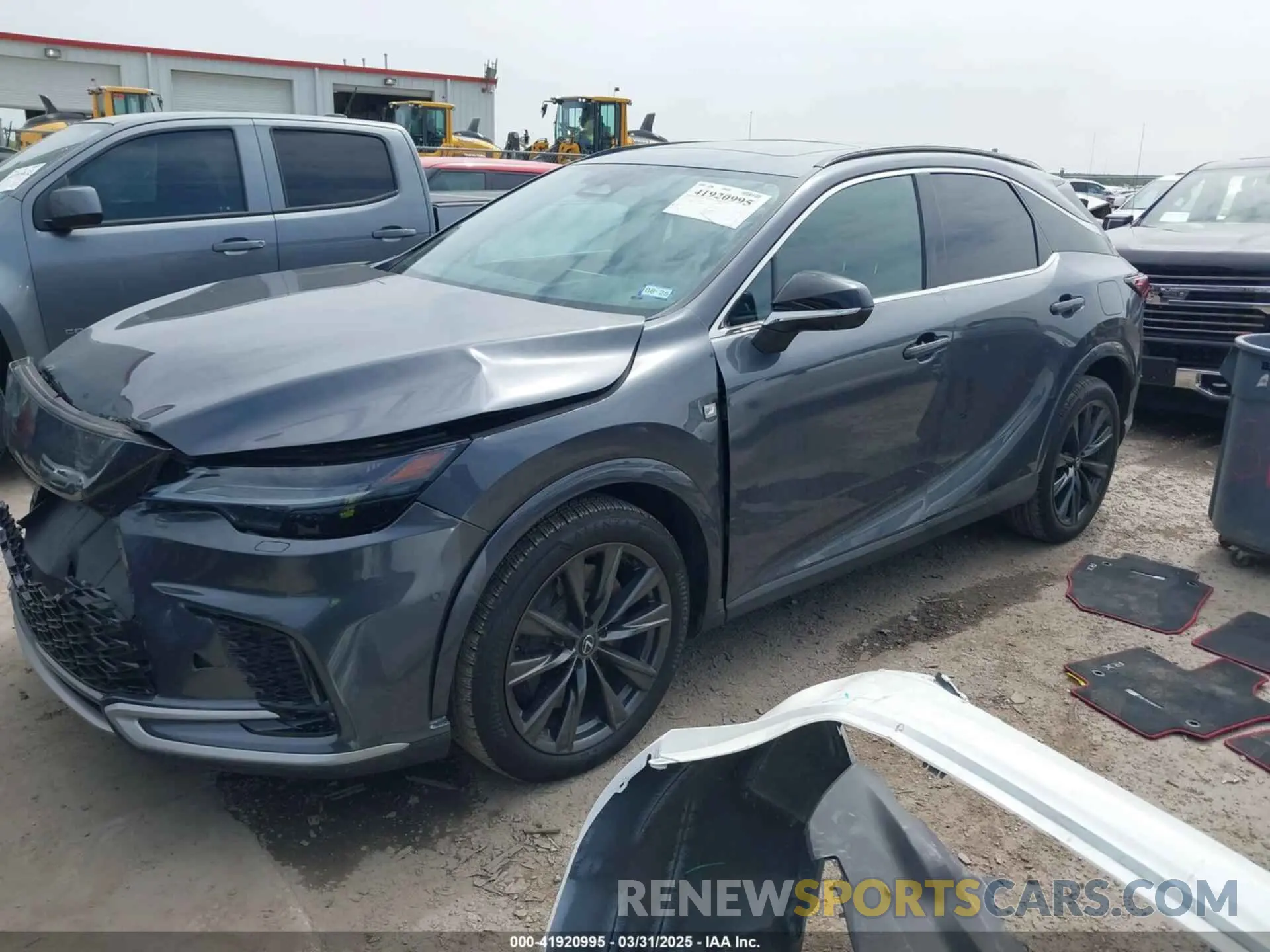 2 Фотография поврежденного автомобиля 2T2BAMCA1RC057016 LEXUS RX 350 2024