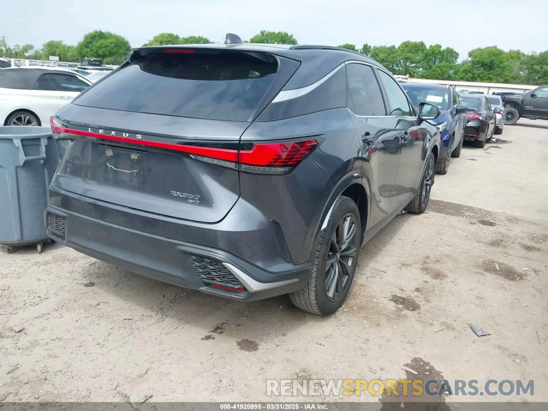 4 Фотография поврежденного автомобиля 2T2BAMCA1RC057016 LEXUS RX 350 2024