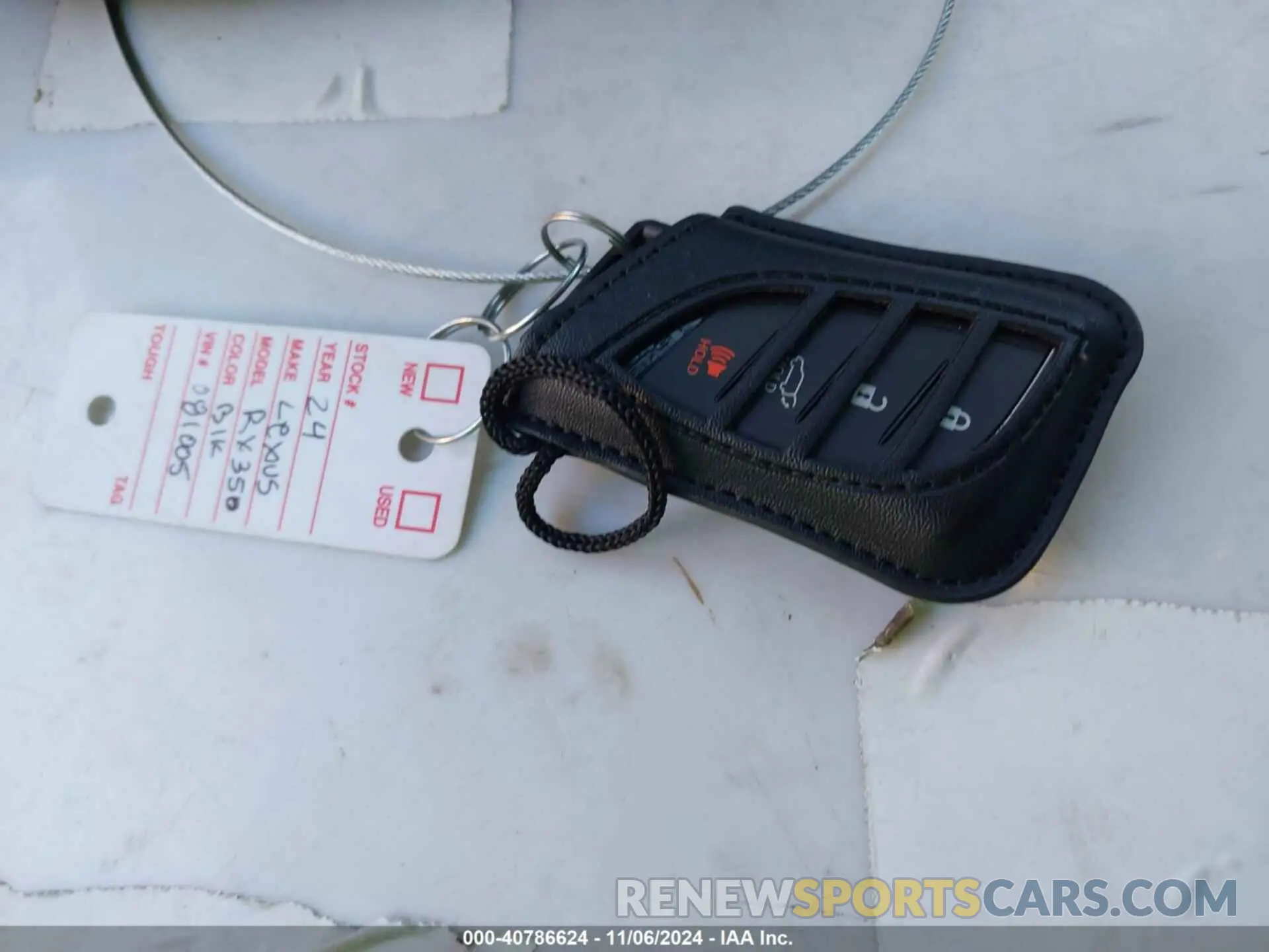 11 Фотография поврежденного автомобиля 2T2BAMCA6RC081005 LEXUS RX 350 2024