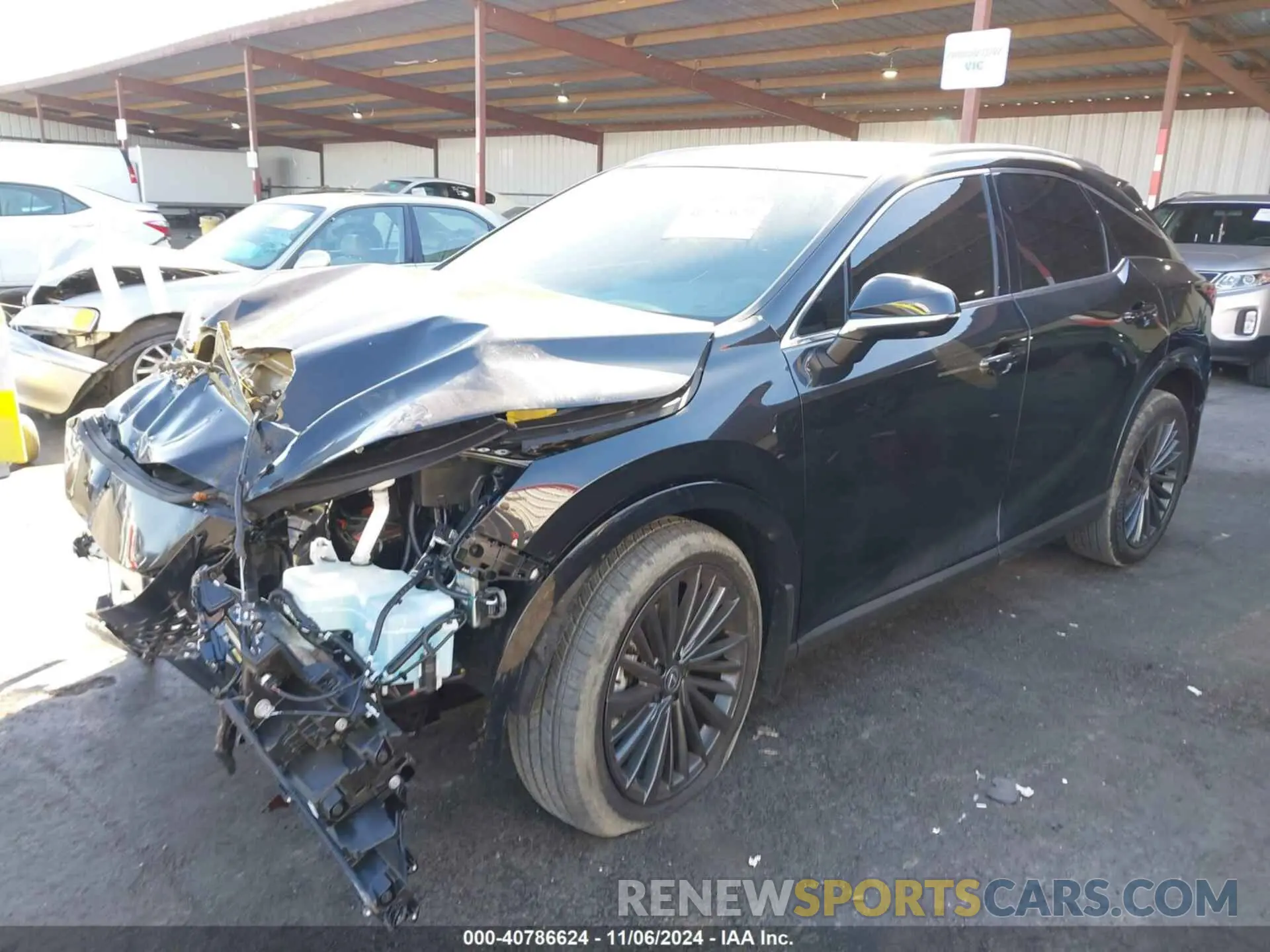 2 Фотография поврежденного автомобиля 2T2BAMCA6RC081005 LEXUS RX 350 2024