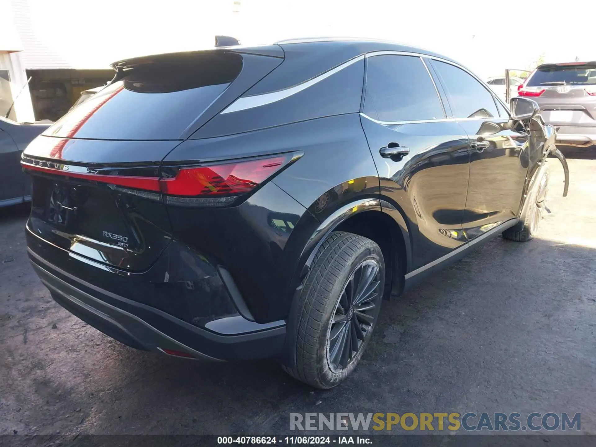 4 Фотография поврежденного автомобиля 2T2BAMCA6RC081005 LEXUS RX 350 2024