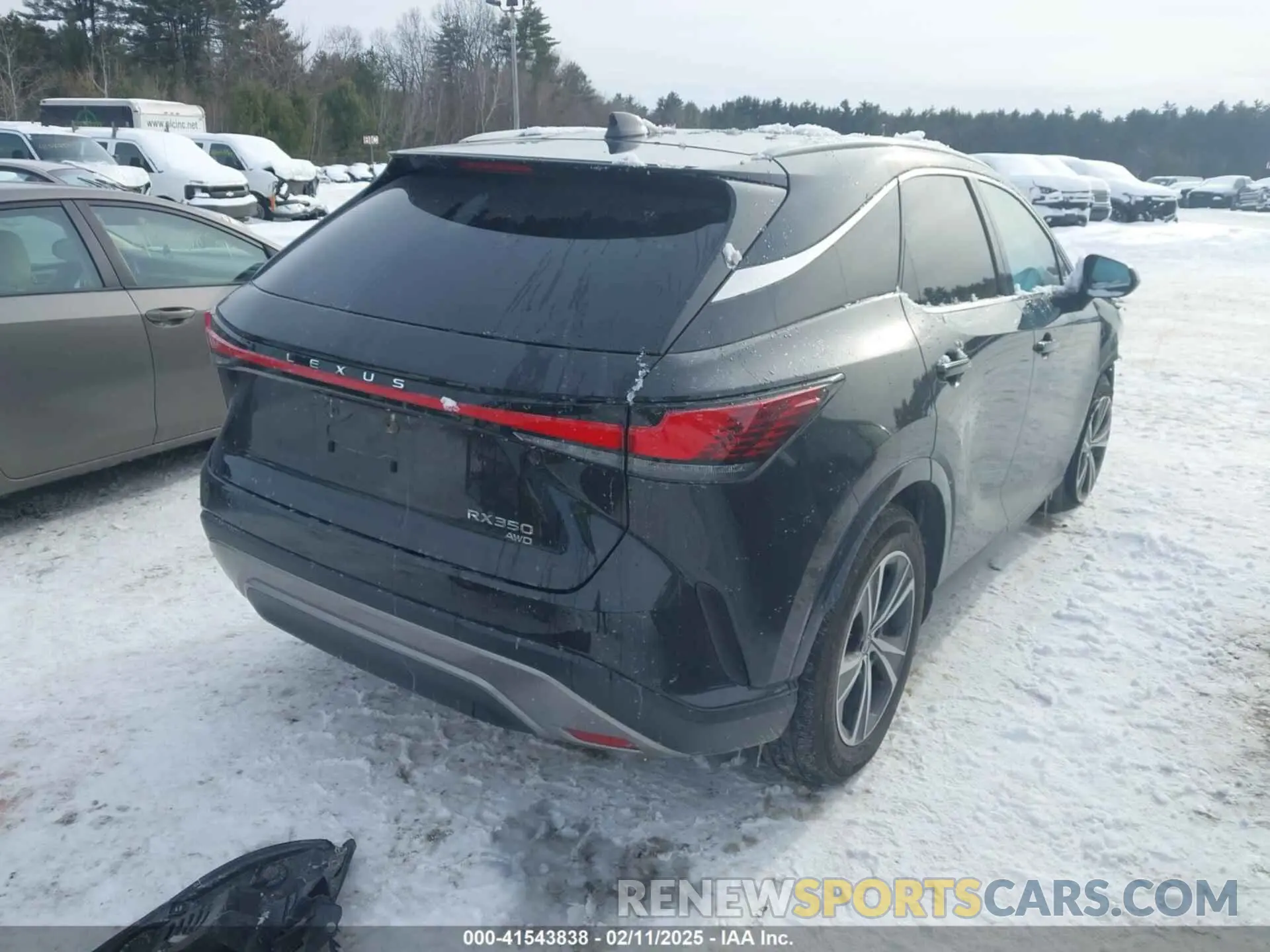 4 Фотография поврежденного автомобиля 2T2BAMCA8RC042688 LEXUS RX 350 2024