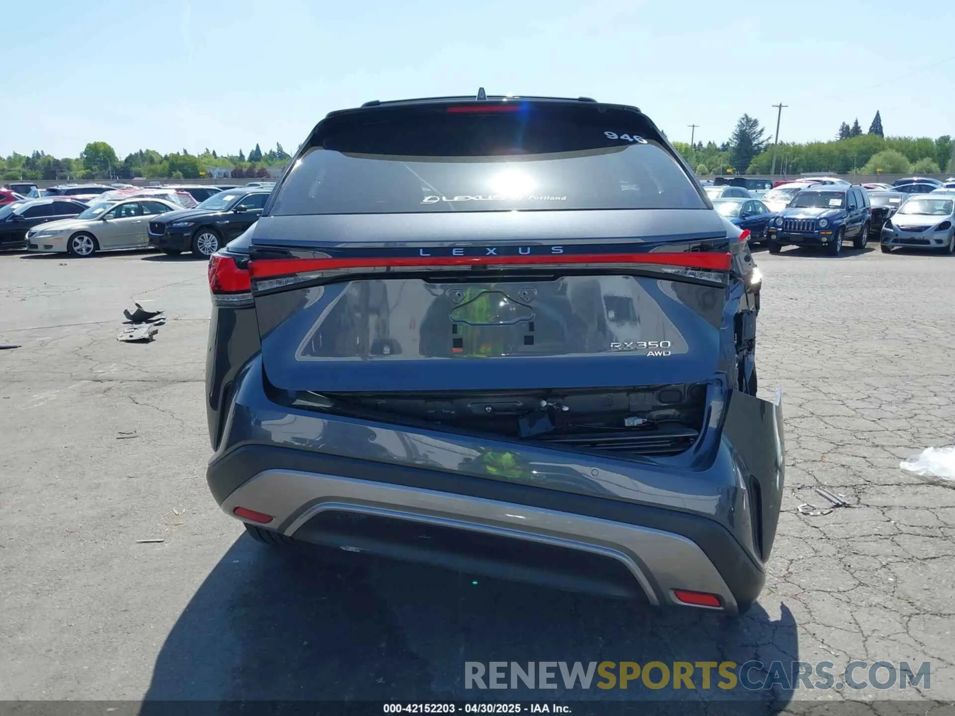17 Photograph of a damaged car 2T2BAMCA9RC075313 LEXUS RX 350 2024