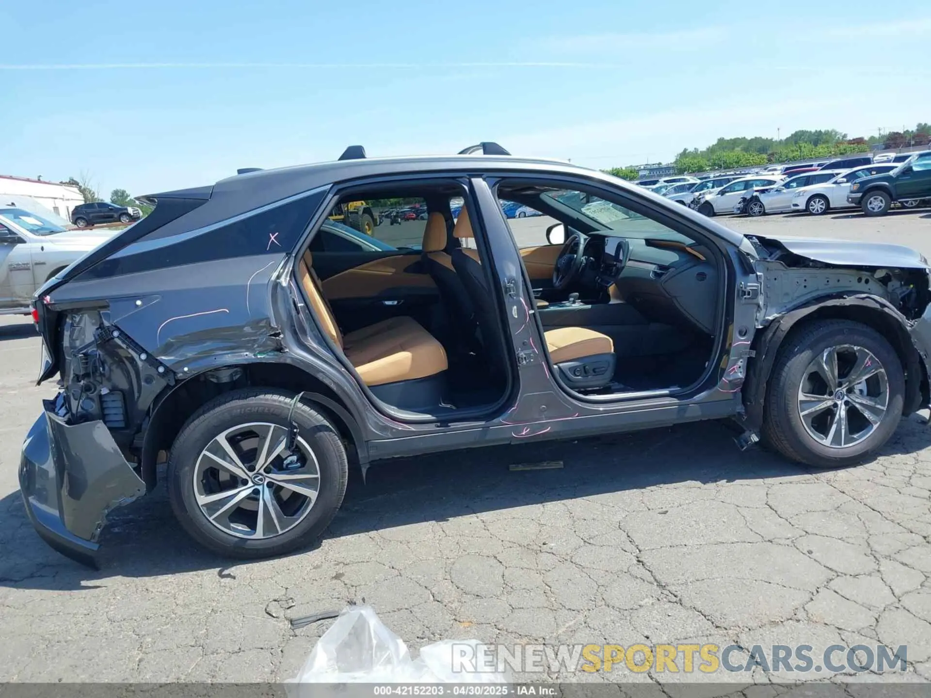19 Photograph of a damaged car 2T2BAMCA9RC075313 LEXUS RX 350 2024