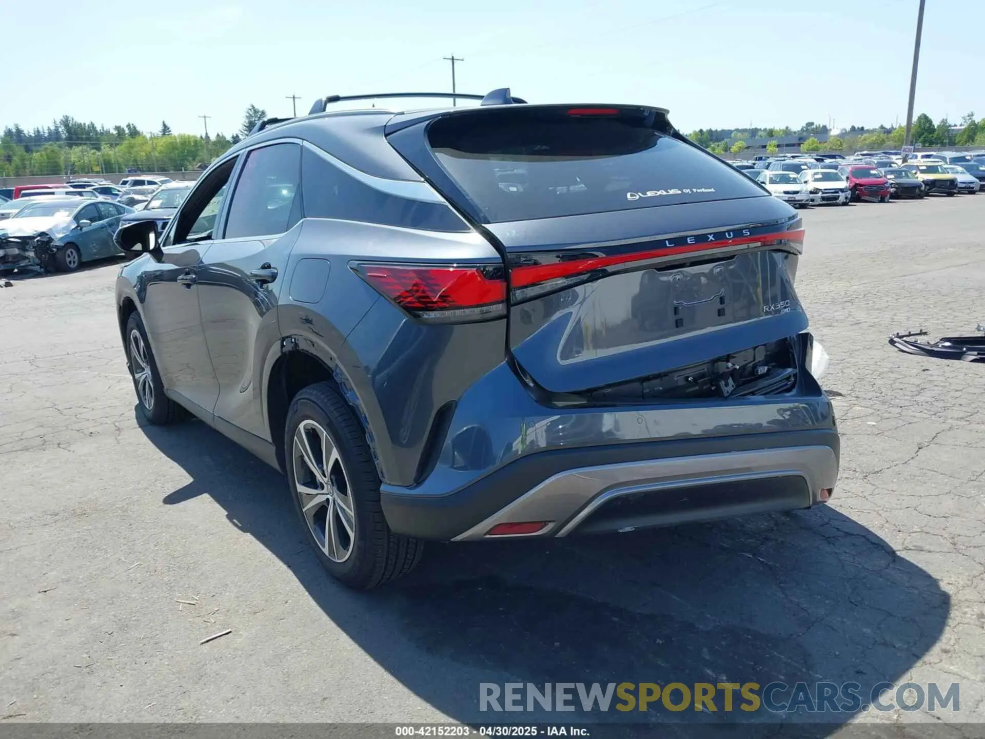 3 Photograph of a damaged car 2T2BAMCA9RC075313 LEXUS RX 350 2024