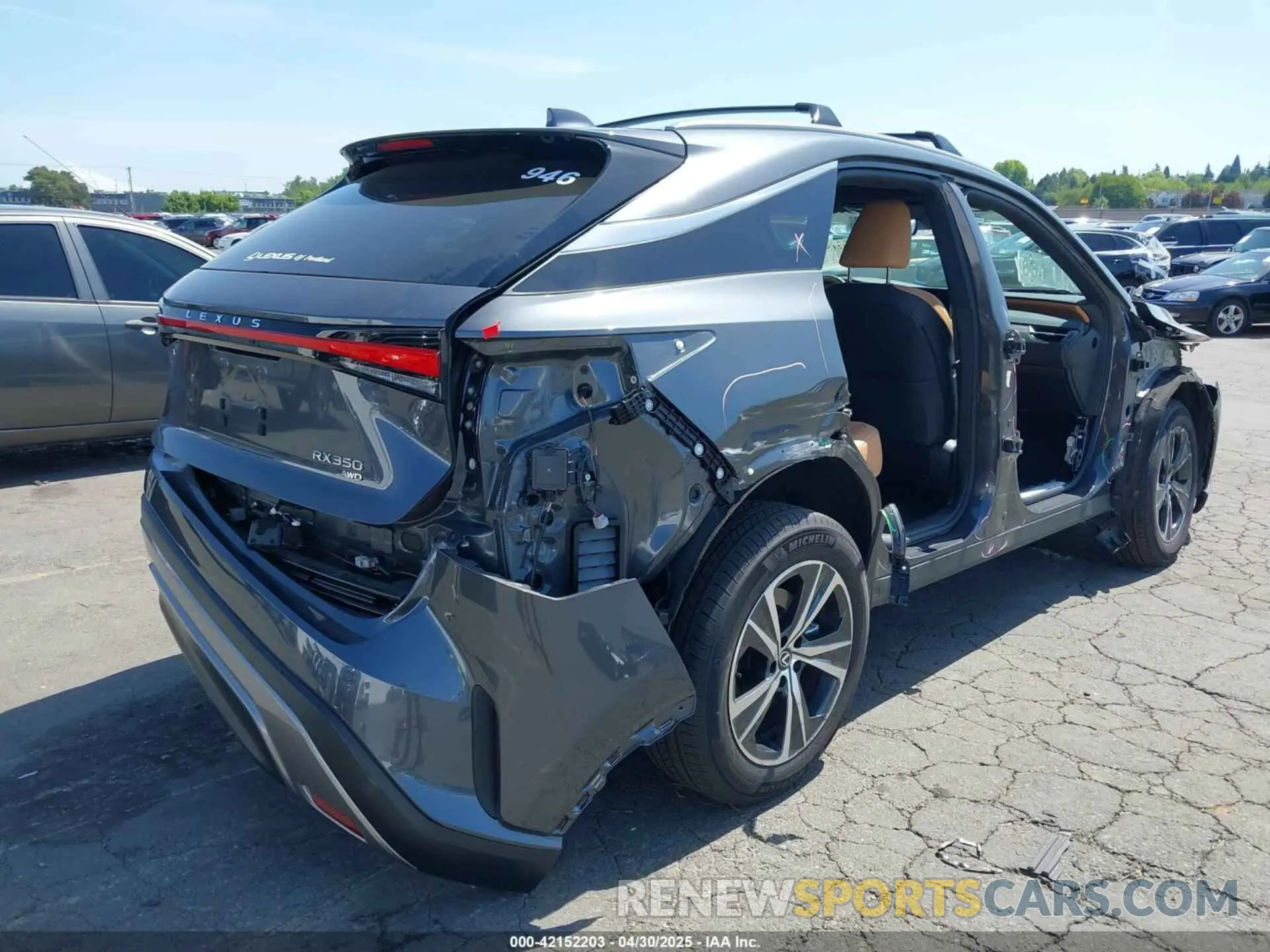 4 Photograph of a damaged car 2T2BAMCA9RC075313 LEXUS RX 350 2024