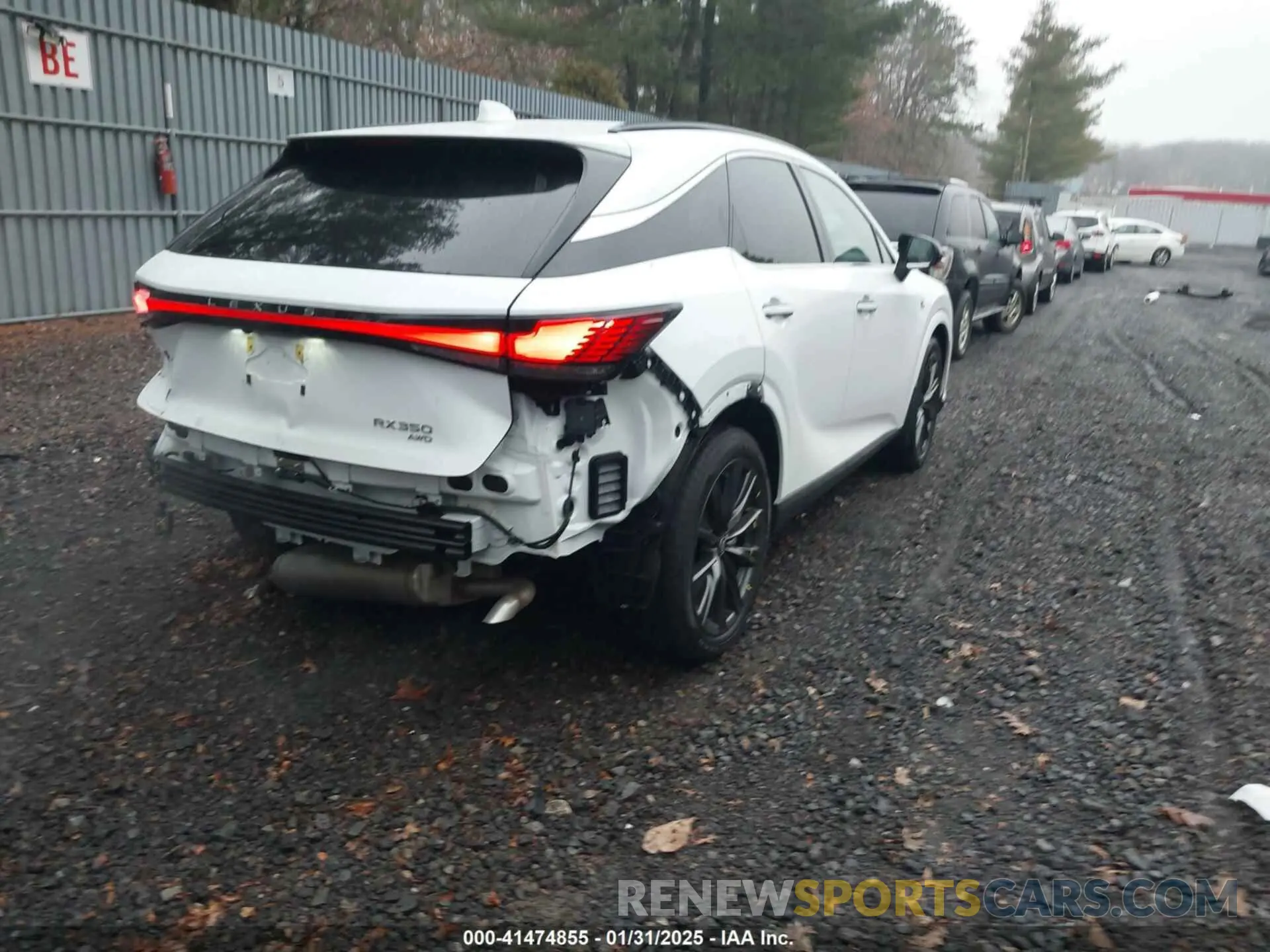 4 Фотография поврежденного автомобиля 2T2BAMCAXRC071786 LEXUS RX 350 2024
