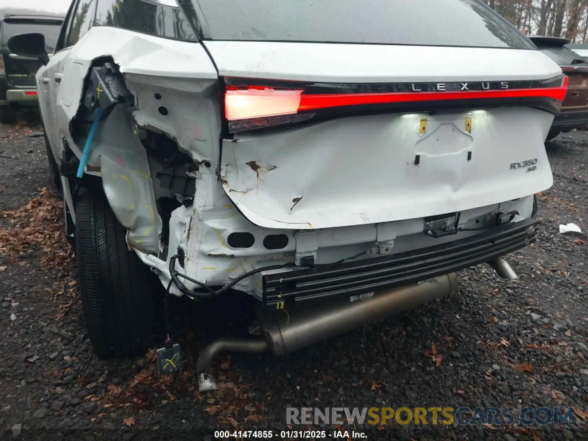 6 Фотография поврежденного автомобиля 2T2BAMCAXRC071786 LEXUS RX 350 2024