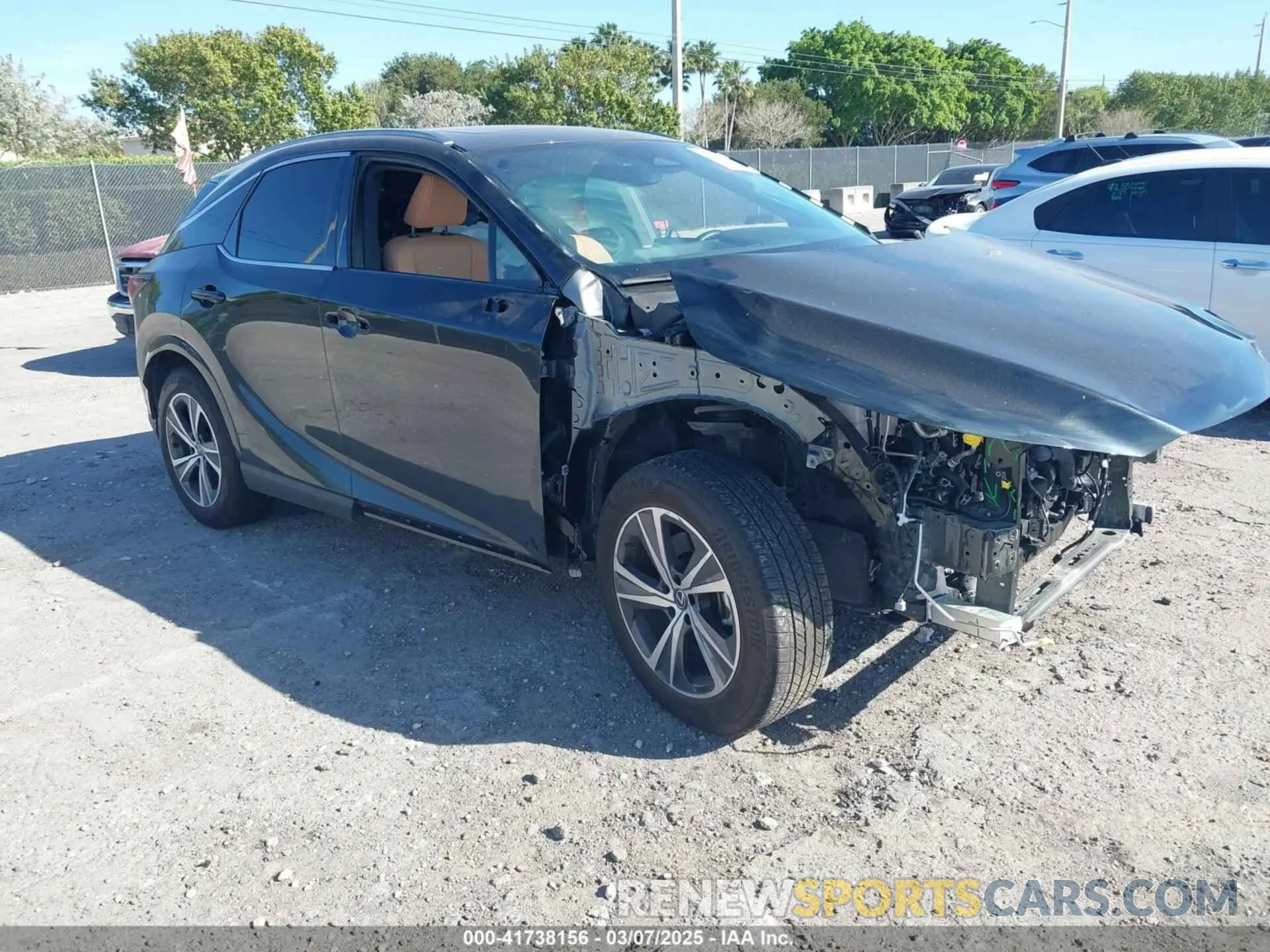 1 Photograph of a damaged car JTJCHMAA3R2018477 LEXUS RX 350 2024