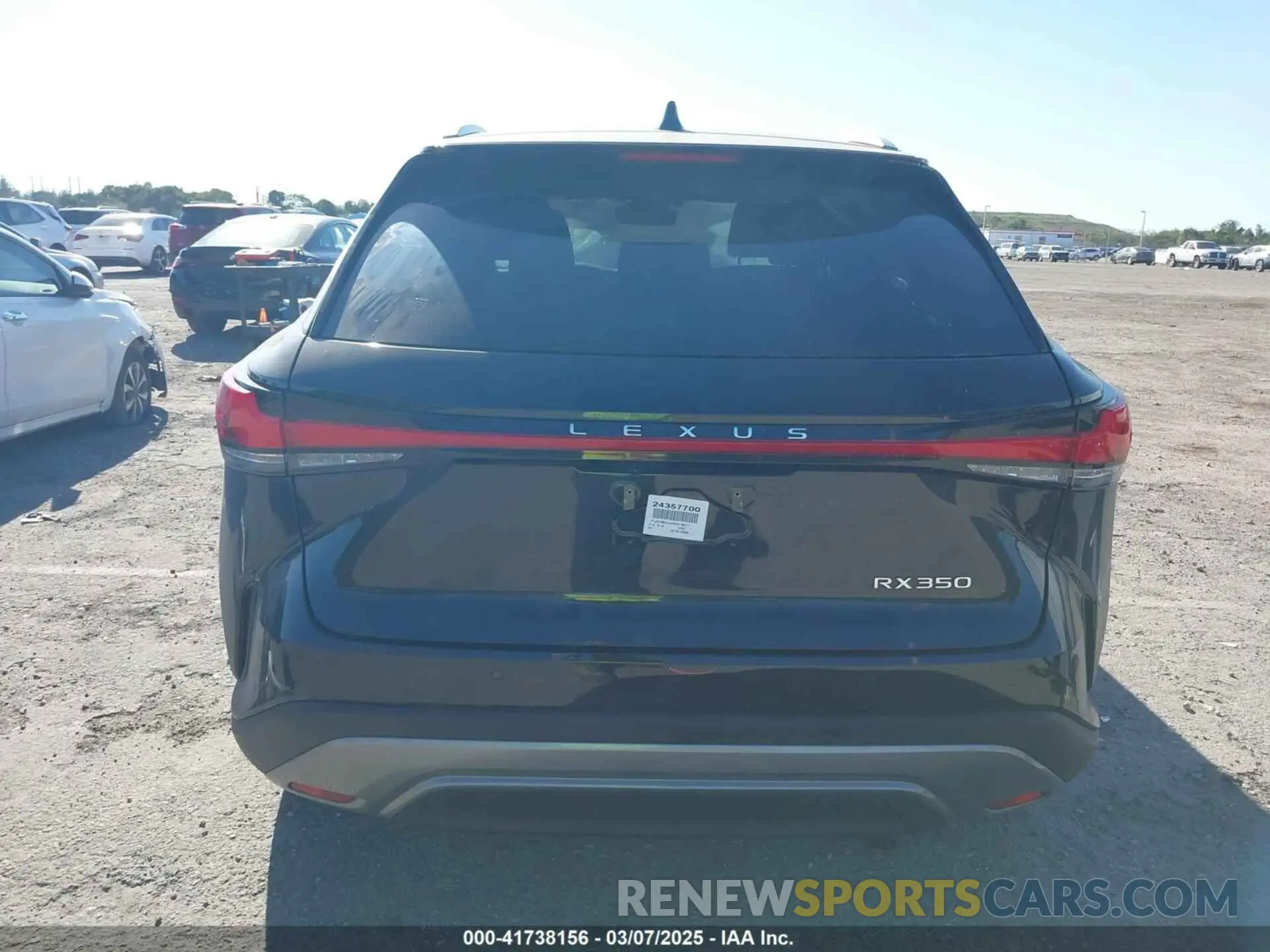 17 Photograph of a damaged car JTJCHMAA3R2018477 LEXUS RX 350 2024