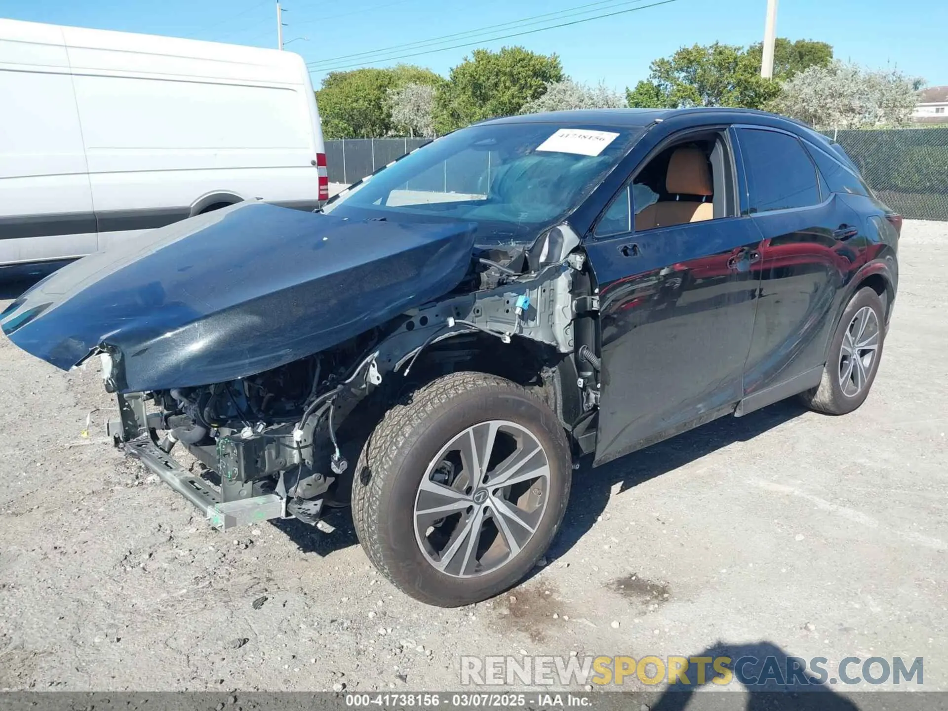 2 Photograph of a damaged car JTJCHMAA3R2018477 LEXUS RX 350 2024