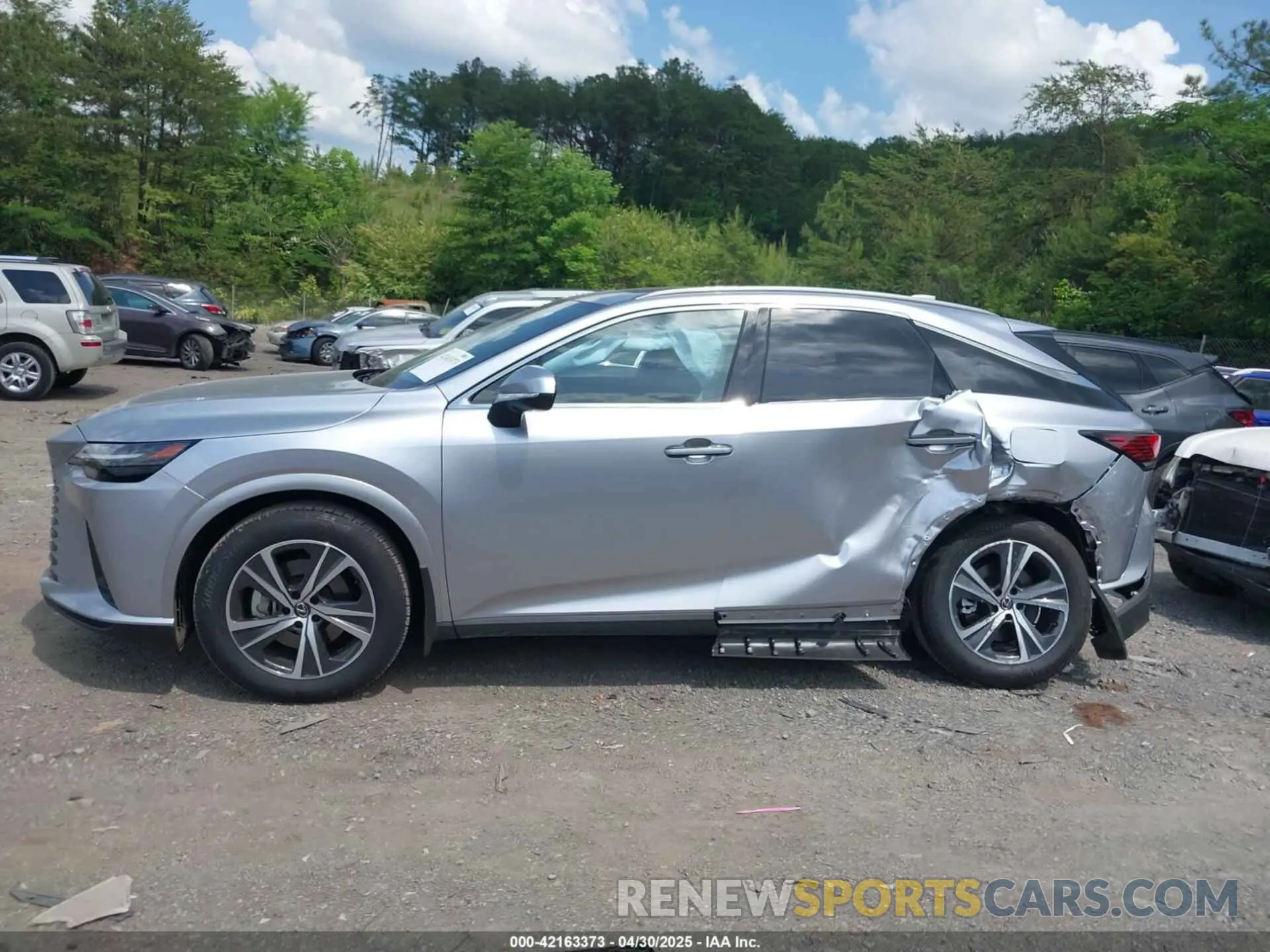 6 Фотография поврежденного автомобиля JTJCHMAAXR2020243 LEXUS RX 350 2024