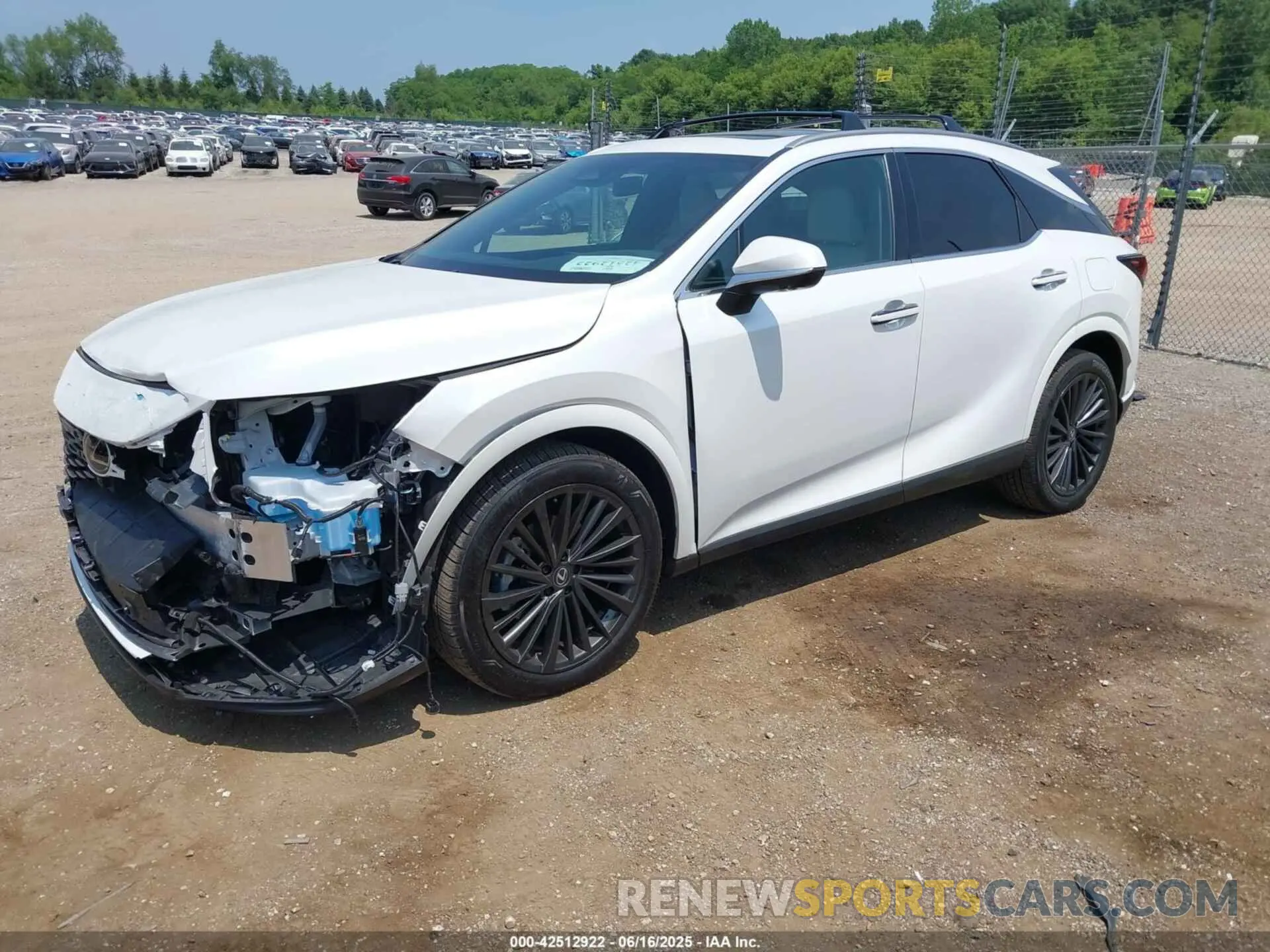 2 Фотография поврежденного автомобиля 2T2BAMCA4SC089559 LEXUS RX 350 2025
