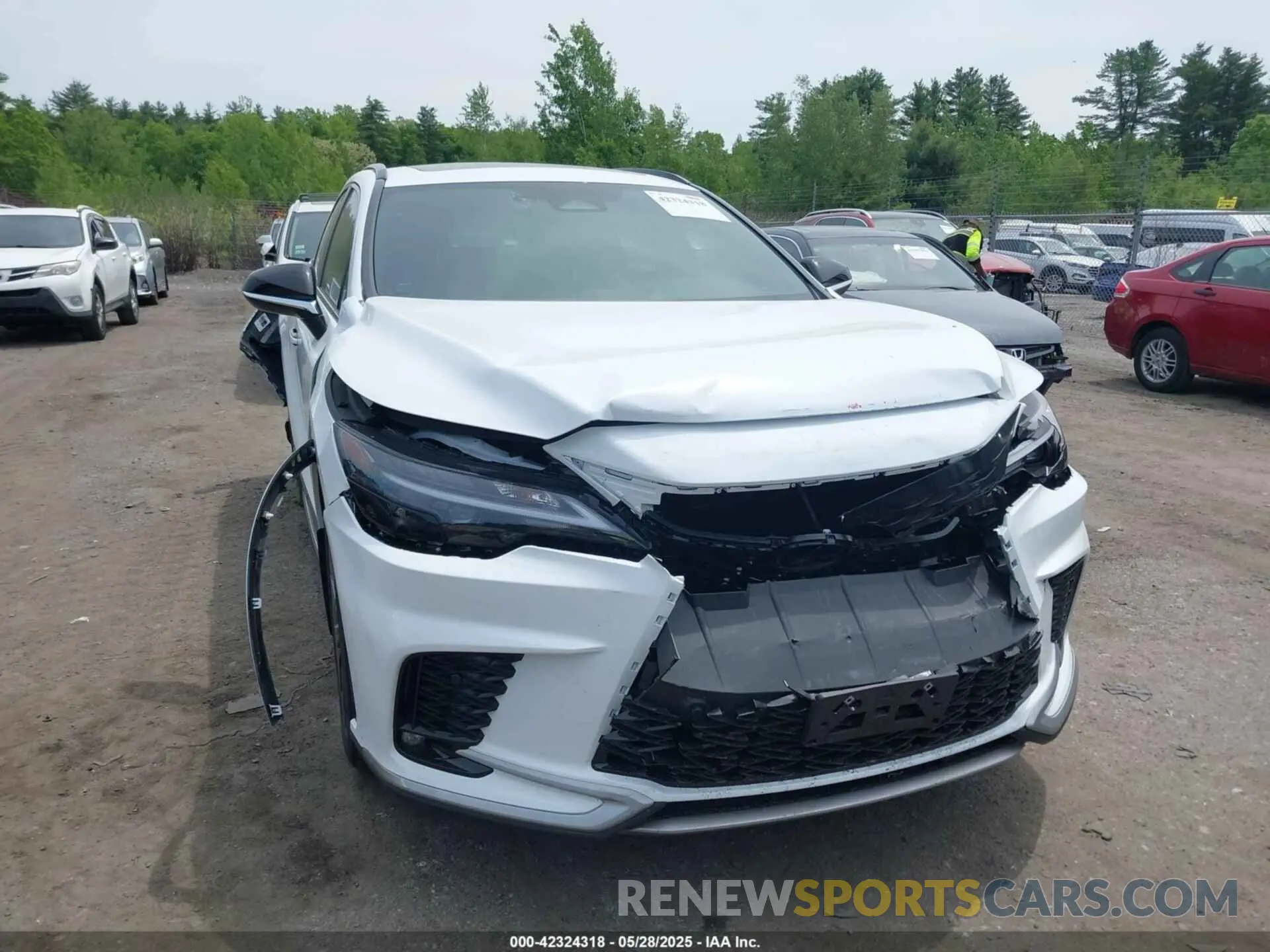 12 Фотография поврежденного автомобиля 2T2BAMCA4SC098441 LEXUS RX 350 2025