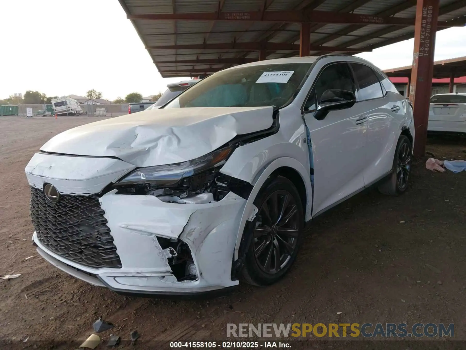 2 Photograph of a damaged car 2T2BAMCA7SC093752 LEXUS RX 350 2025