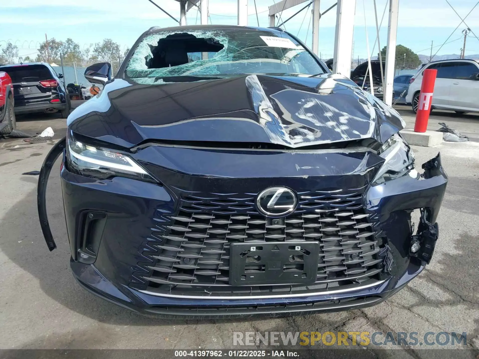 12 Photograph of a damaged car JTJCHMAA2S2022218 LEXUS RX 350 2025