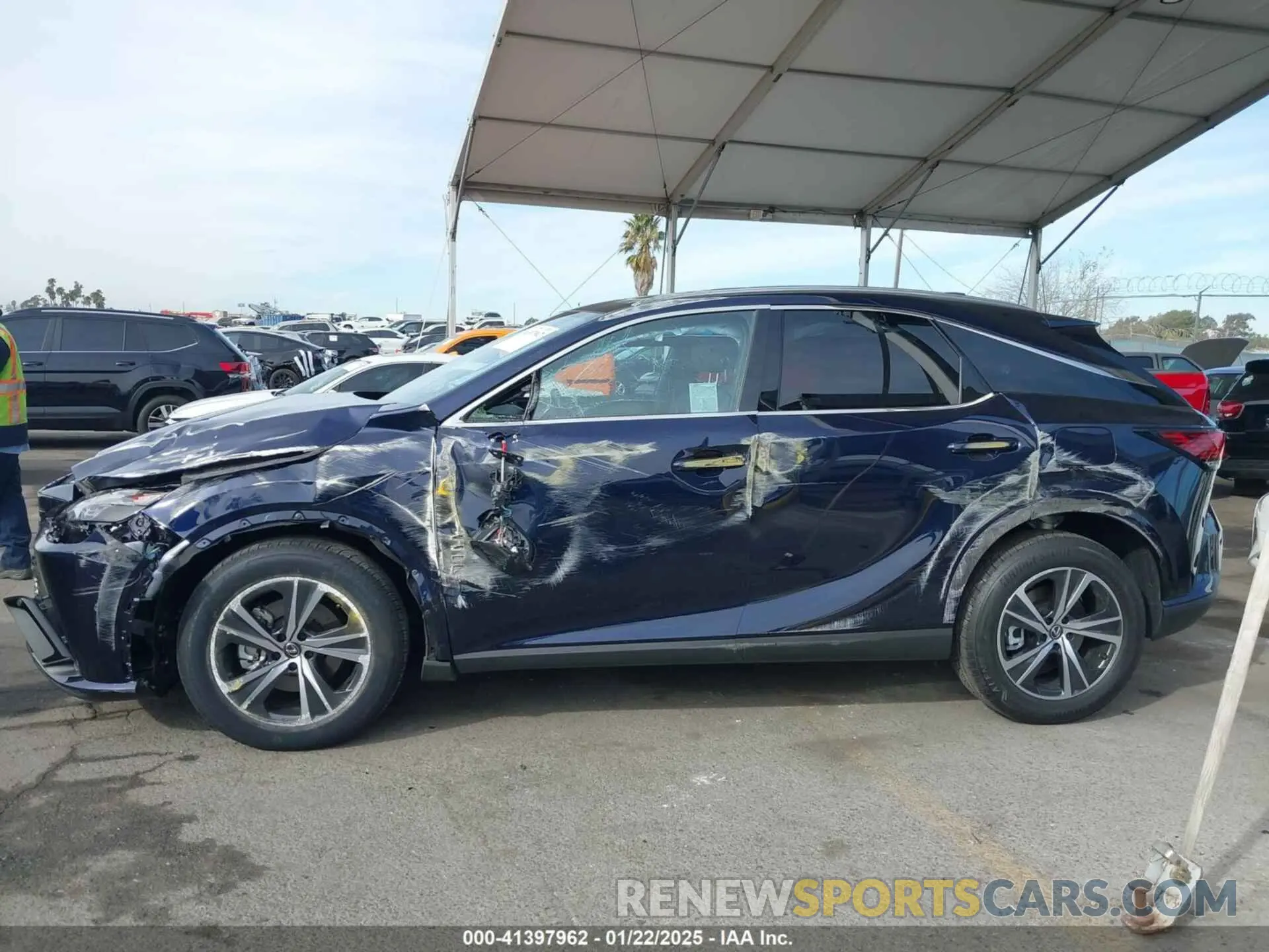 14 Photograph of a damaged car JTJCHMAA2S2022218 LEXUS RX 350 2025
