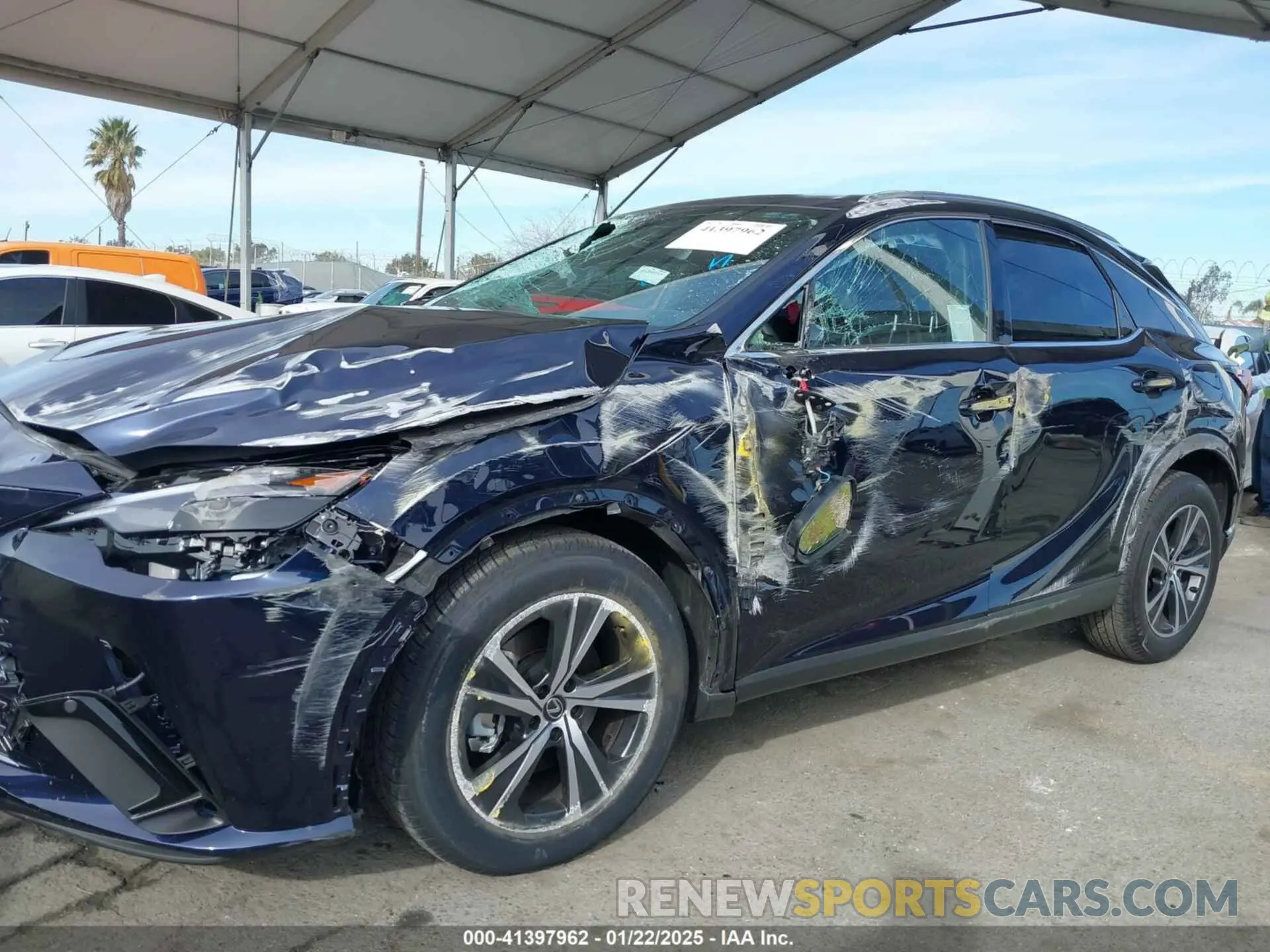 6 Photograph of a damaged car JTJCHMAA2S2022218 LEXUS RX 350 2025