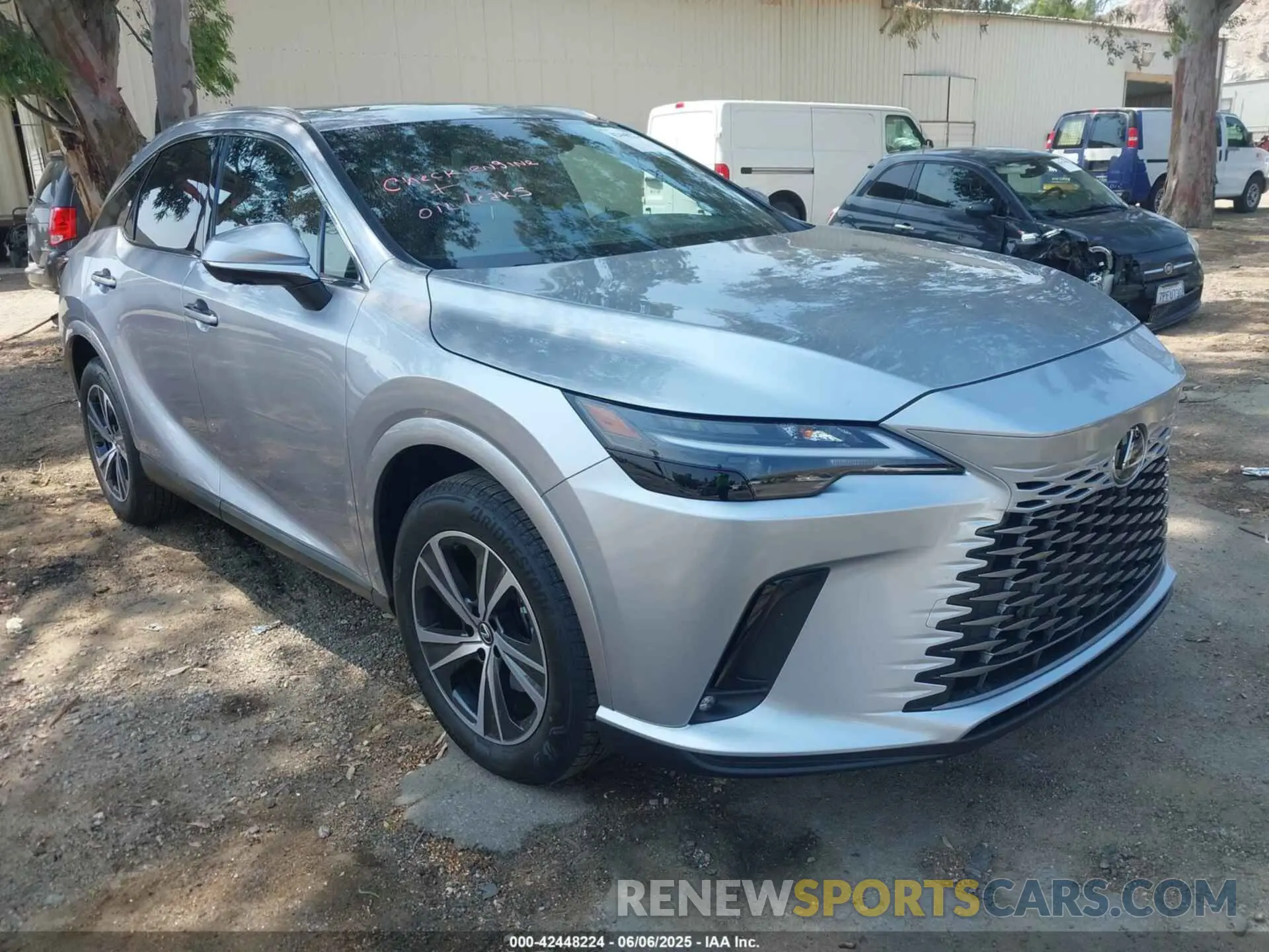1 Photograph of a damaged car JTJCHMAA3S2022731 LEXUS RX 350 2025