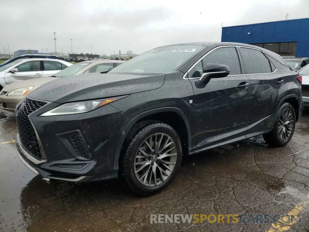 1 Фотография поврежденного автомобиля 2T2SZMDA5LC224069 LEXUS RX 350 F S 2020