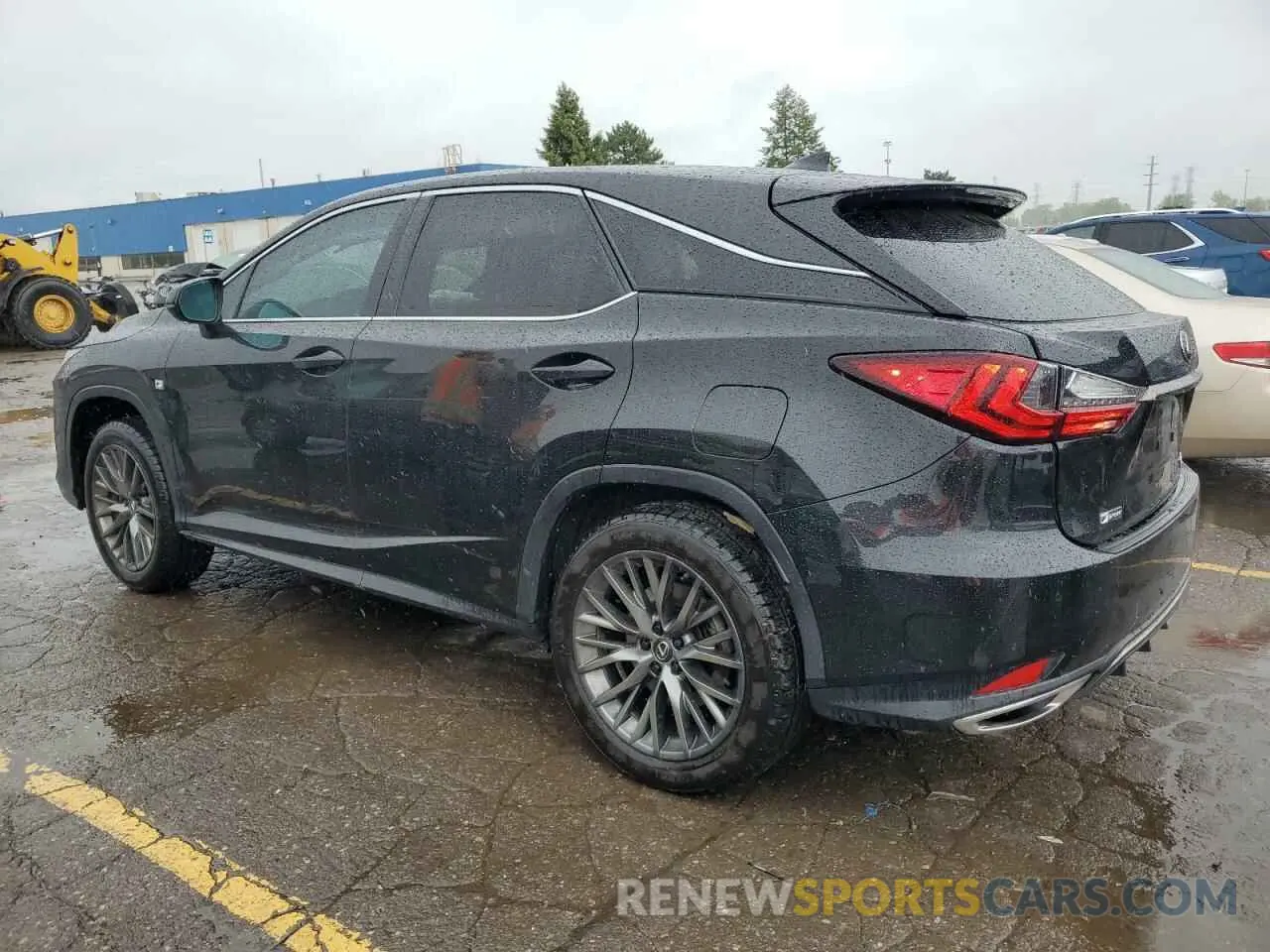 2 Фотография поврежденного автомобиля 2T2SZMDA5LC224069 LEXUS RX 350 F S 2020