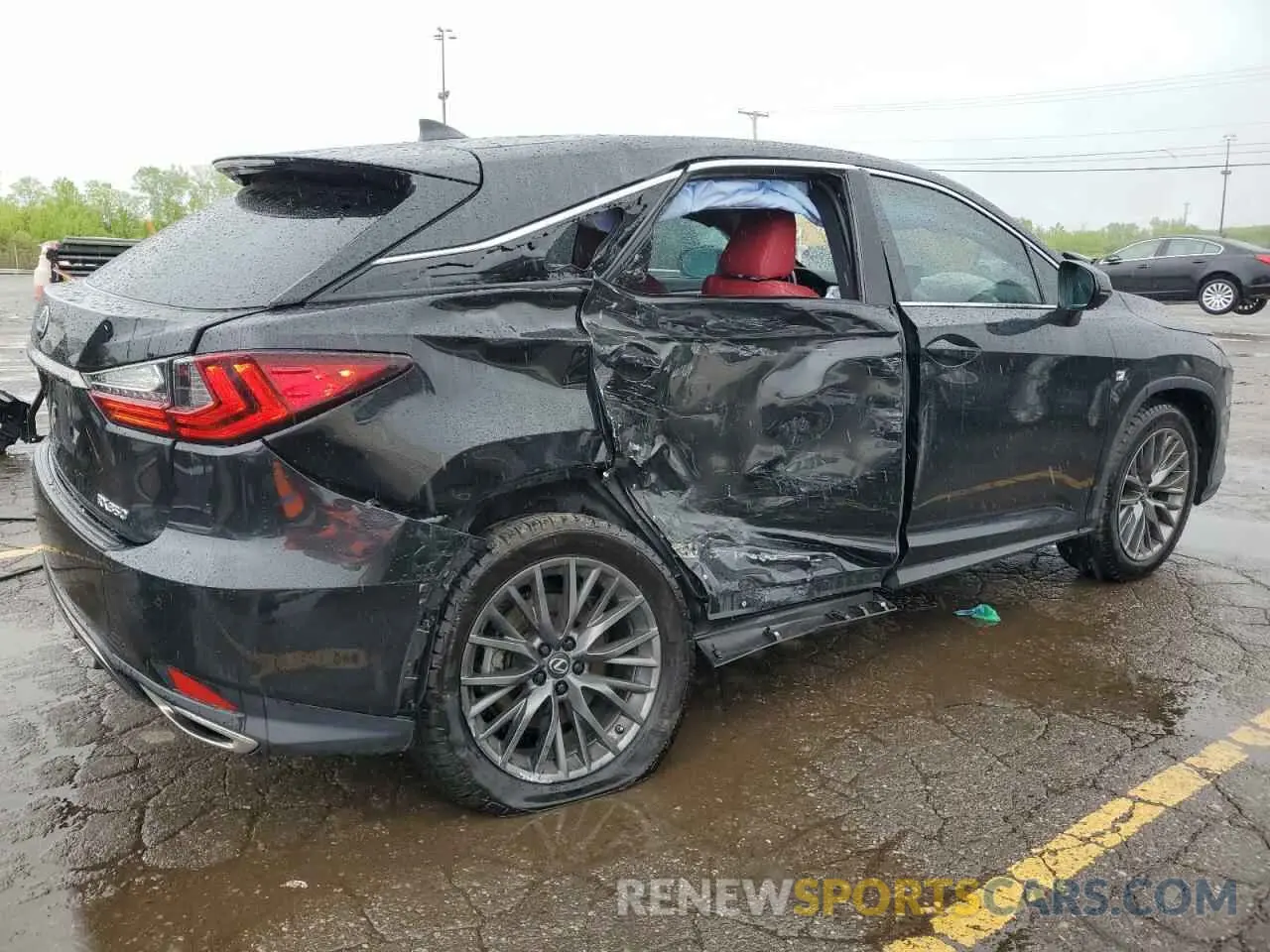 3 Фотография поврежденного автомобиля 2T2SZMDA5LC224069 LEXUS RX 350 F S 2020