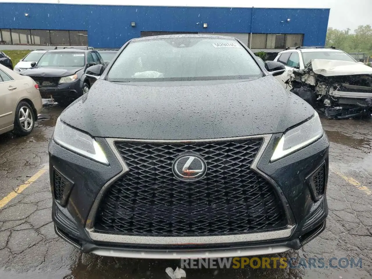 5 Фотография поврежденного автомобиля 2T2SZMDA5LC224069 LEXUS RX 350 F S 2020