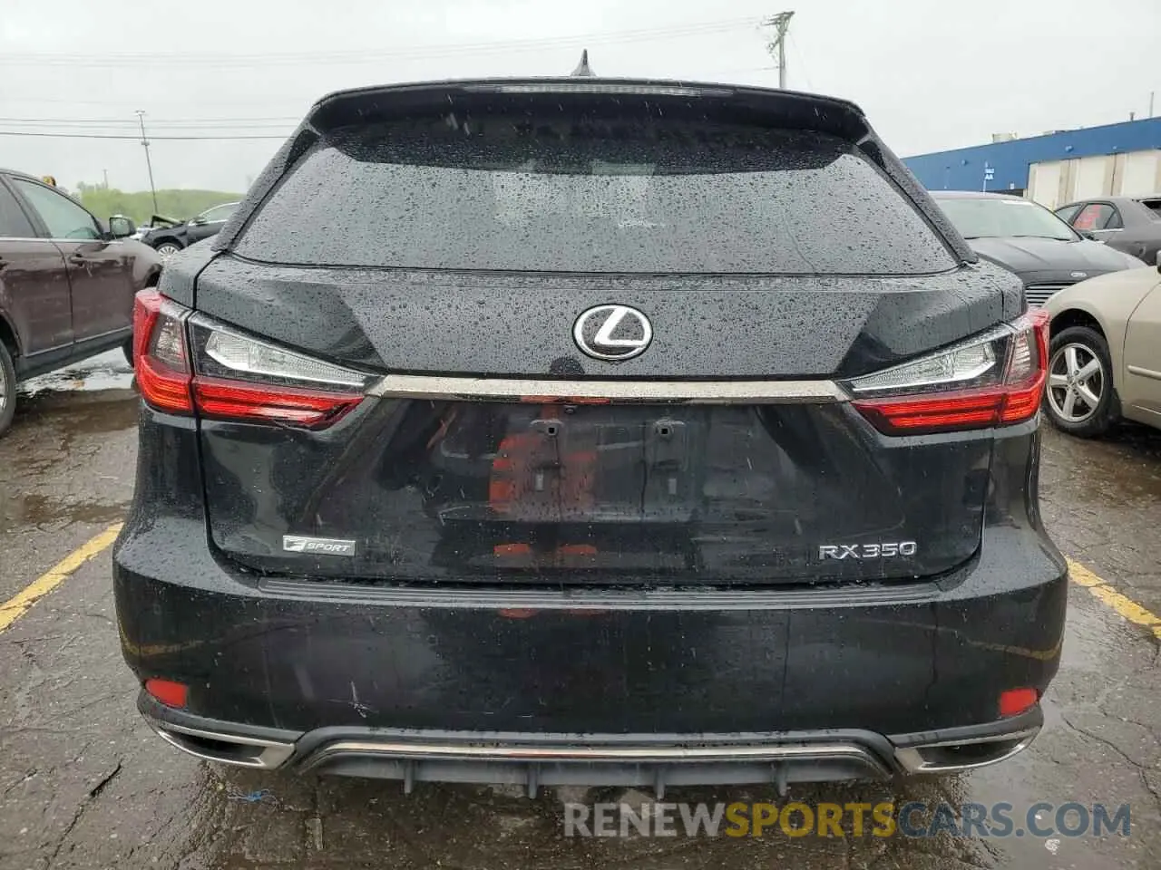 6 Фотография поврежденного автомобиля 2T2SZMDA5LC224069 LEXUS RX 350 F S 2020
