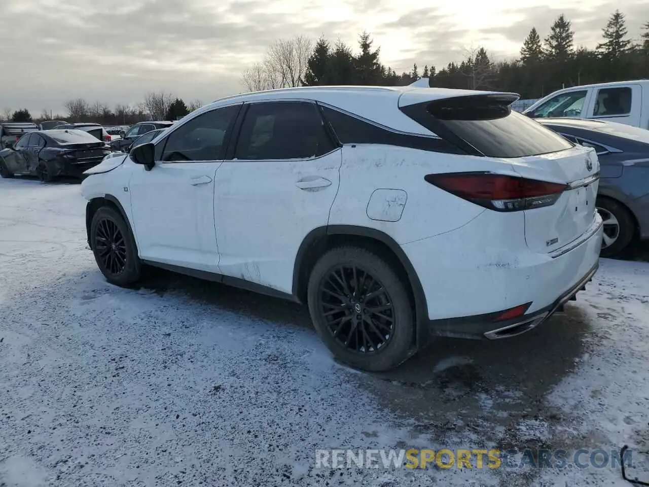 2 Фотография поврежденного автомобиля 2T2YZMDA2LC251207 LEXUS RX 350 F S 2020