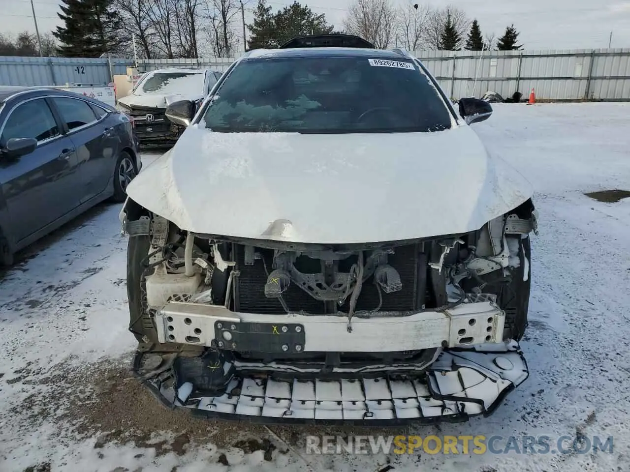 5 Фотография поврежденного автомобиля 2T2YZMDA2LC251207 LEXUS RX 350 F S 2020