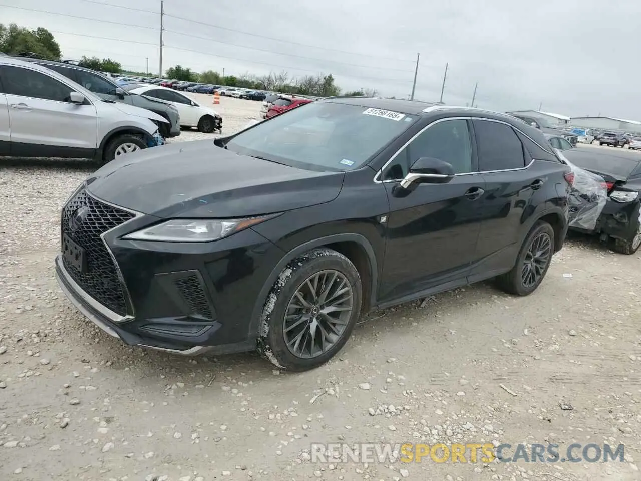 1 Photograph of a damaged car 2T2YZMDA3LC245349 LEXUS RX 350 F S 2020