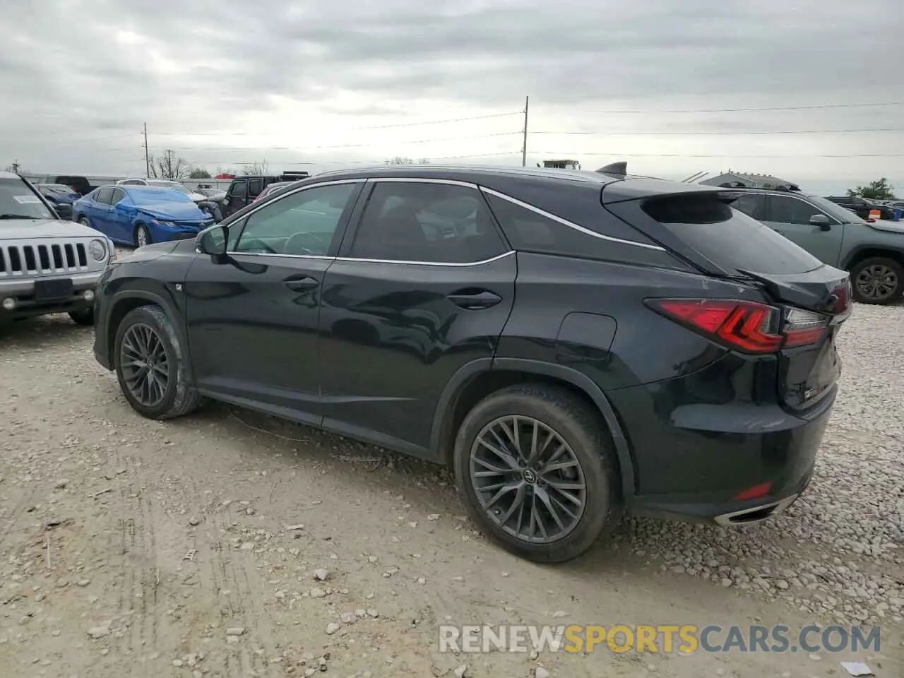 2 Photograph of a damaged car 2T2YZMDA3LC245349 LEXUS RX 350 F S 2020
