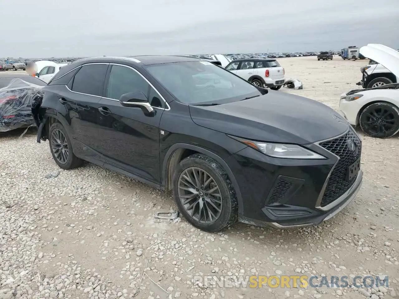 4 Photograph of a damaged car 2T2YZMDA3LC245349 LEXUS RX 350 F S 2020