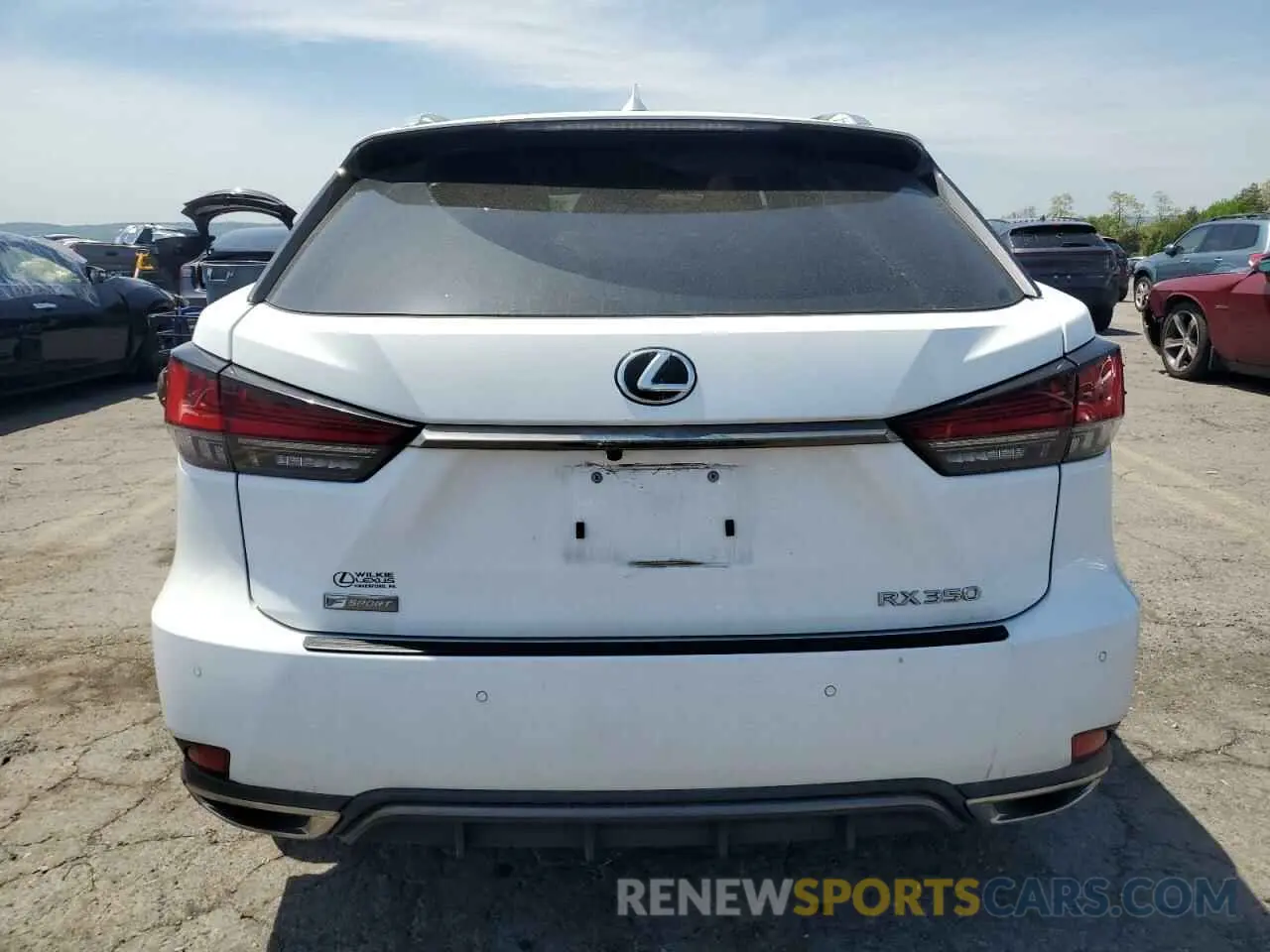 6 Фотография поврежденного автомобиля 2T2YZMDA5LC257258 LEXUS RX 350 F S 2020