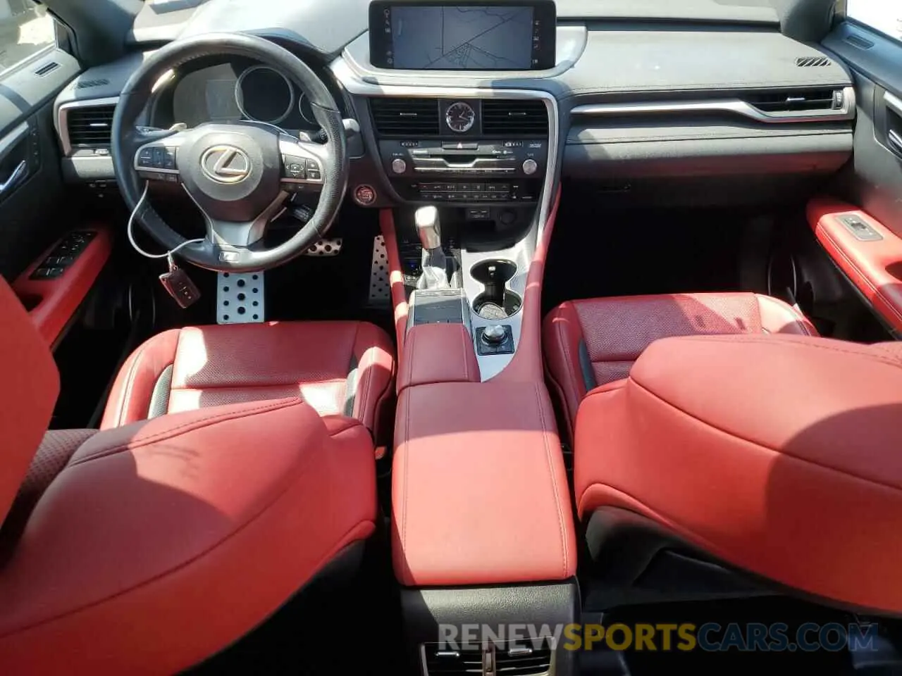 8 Фотография поврежденного автомобиля 2T2YZMDA5LC257258 LEXUS RX 350 F S 2020