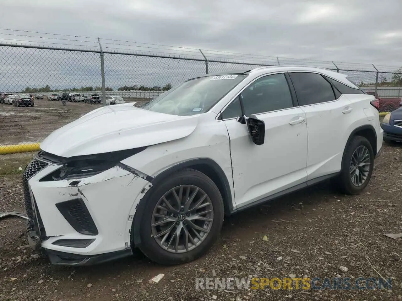1 Photograph of a damaged car 2T2YZMDA6LC232546 LEXUS RX 350 F S 2020