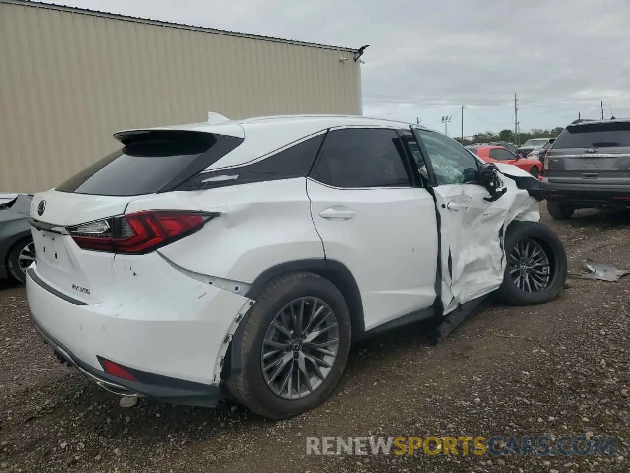 3 Photograph of a damaged car 2T2YZMDA6LC232546 LEXUS RX 350 F S 2020