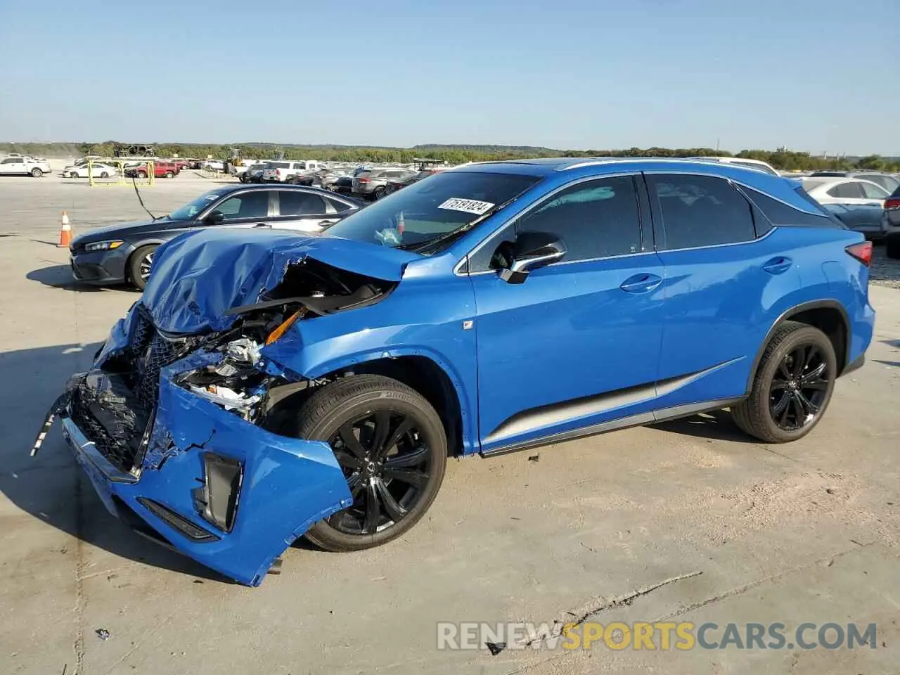 1 Photograph of a damaged car 2T2SZMAA1MC191822 LEXUS RX 350 F S 2021