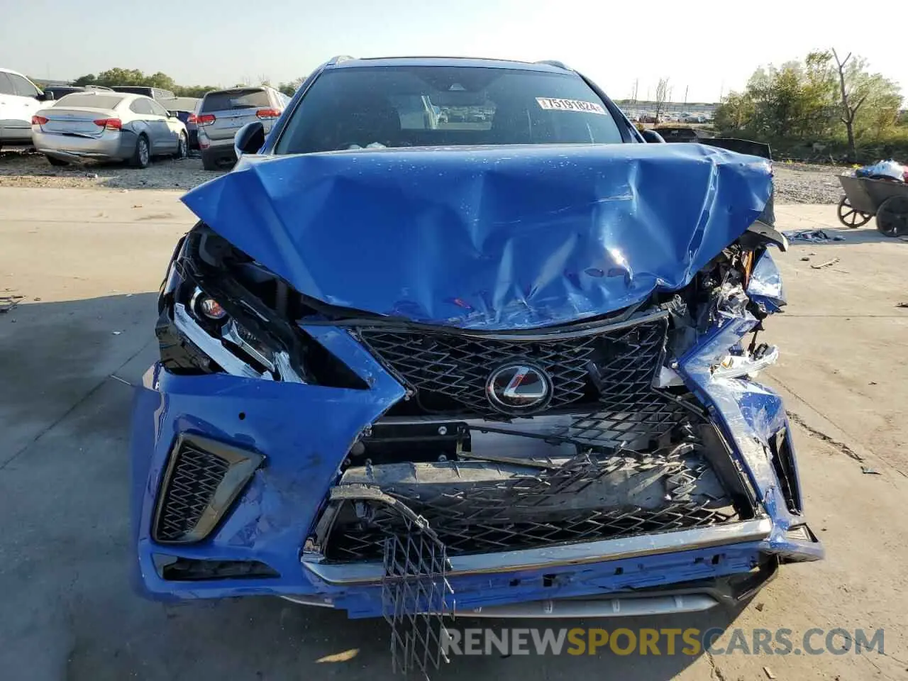 5 Photograph of a damaged car 2T2SZMAA1MC191822 LEXUS RX 350 F S 2021