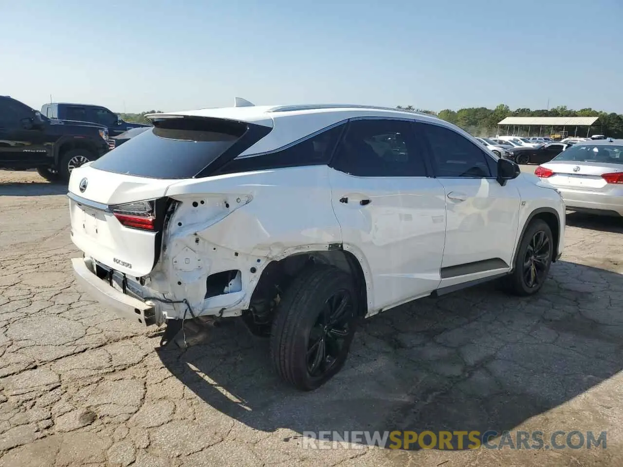 3 Photograph of a damaged car 2T2SZMAA4MC193998 LEXUS RX 350 F S 2021