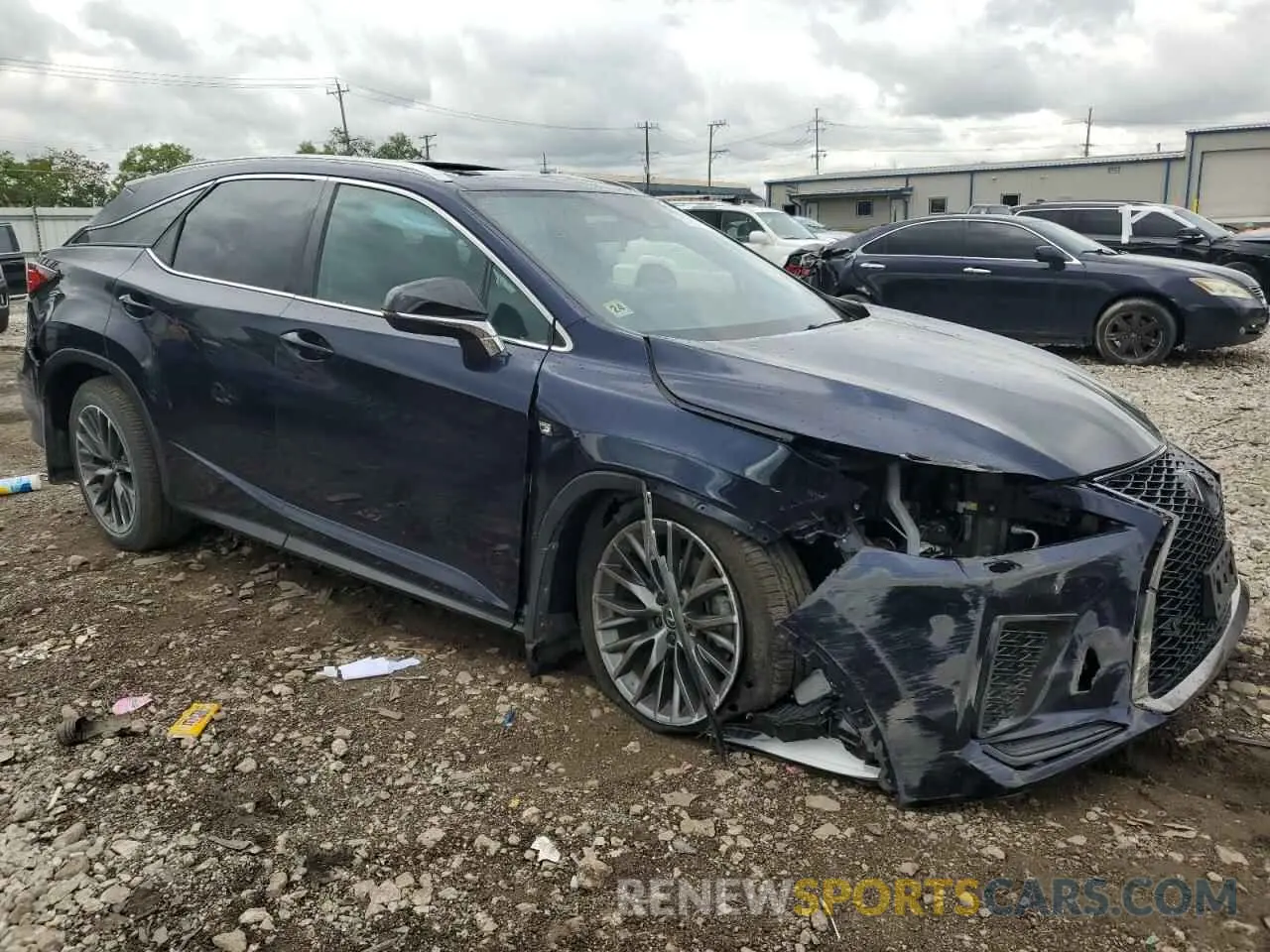 4 Photograph of a damaged car 2T2SZMDA1MC296579 LEXUS RX 350 F S 2021