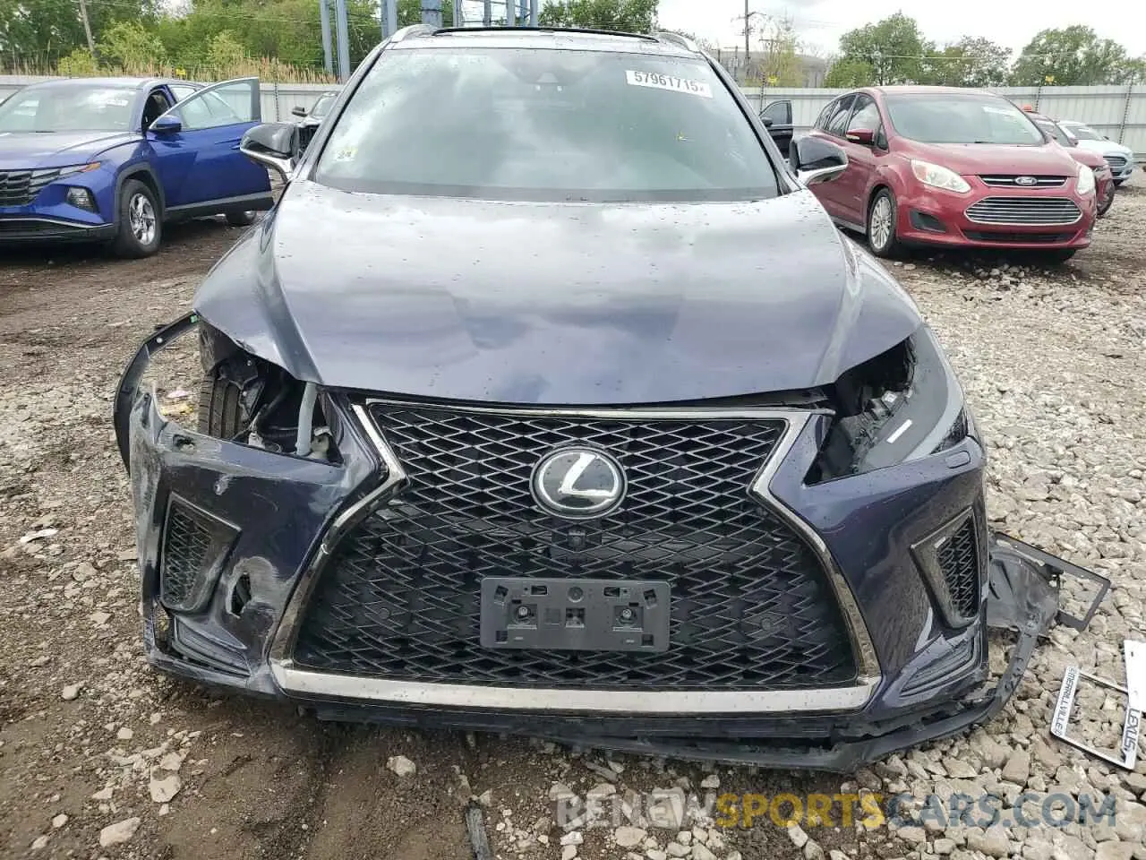 5 Photograph of a damaged car 2T2SZMDA1MC296579 LEXUS RX 350 F S 2021
