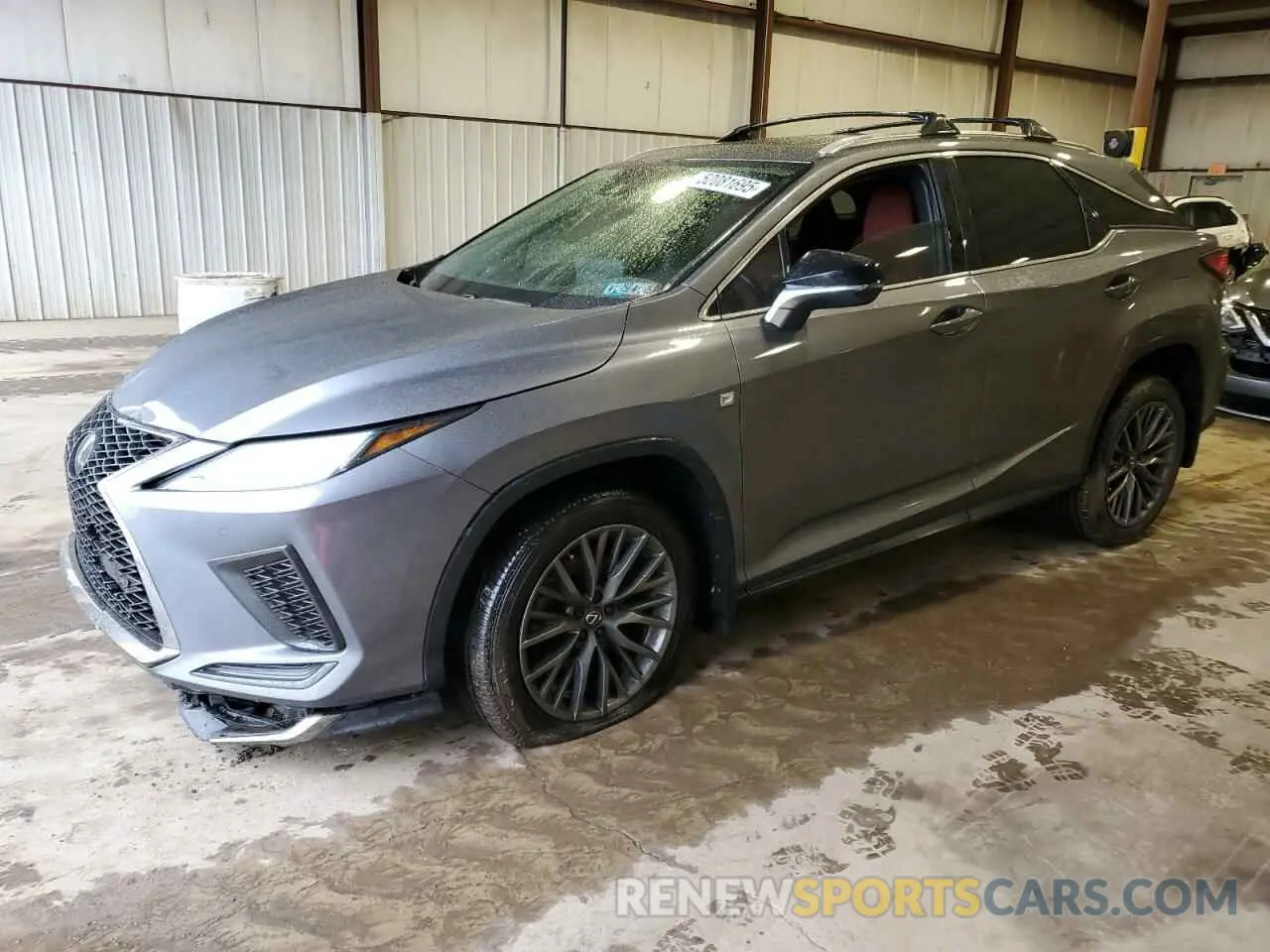 1 Фотография поврежденного автомобиля 2T2SZMDA2MC290015 LEXUS RX 350 F S 2021