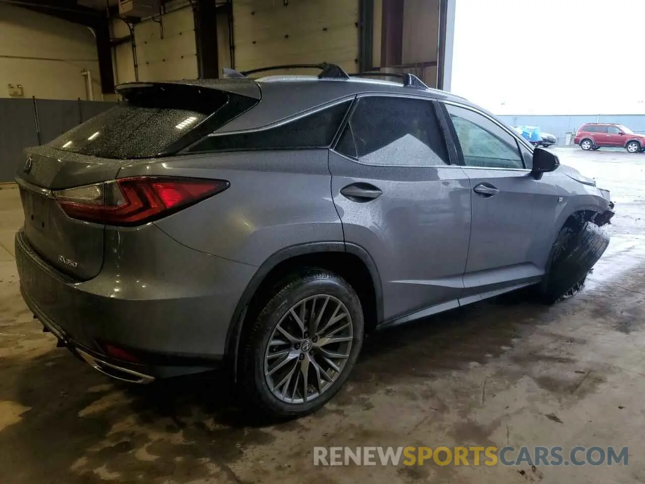 3 Фотография поврежденного автомобиля 2T2SZMDA2MC290015 LEXUS RX 350 F S 2021