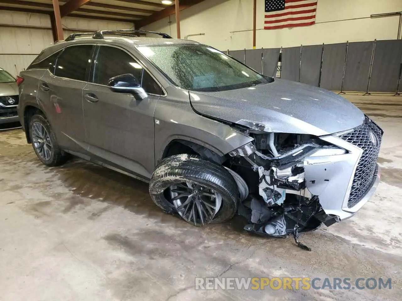 4 Фотография поврежденного автомобиля 2T2SZMDA2MC290015 LEXUS RX 350 F S 2021