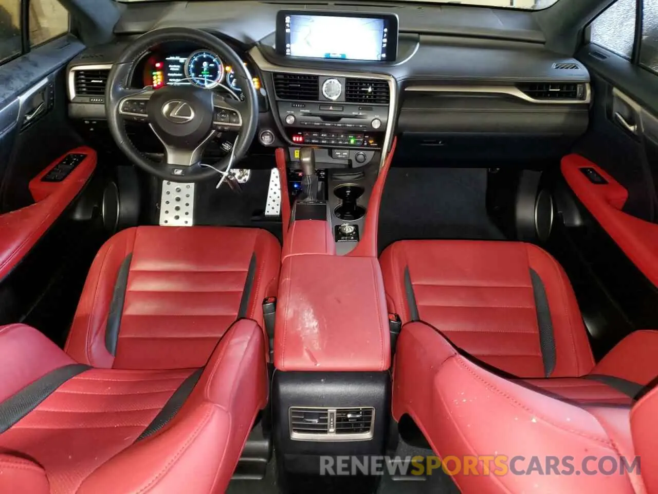 8 Фотография поврежденного автомобиля 2T2SZMDA2MC290015 LEXUS RX 350 F S 2021